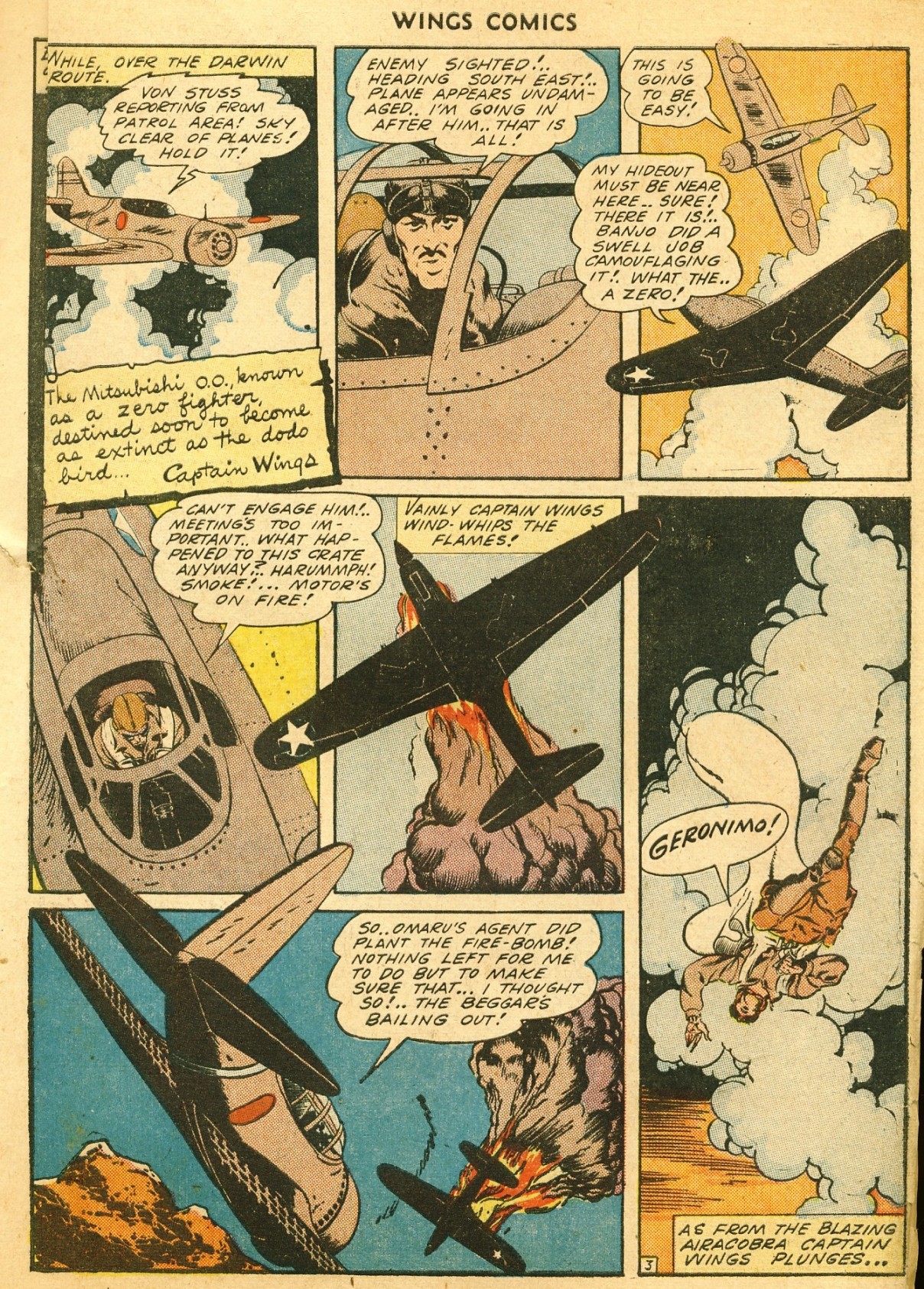 Read online Wings Comics comic -  Issue #39 - 5