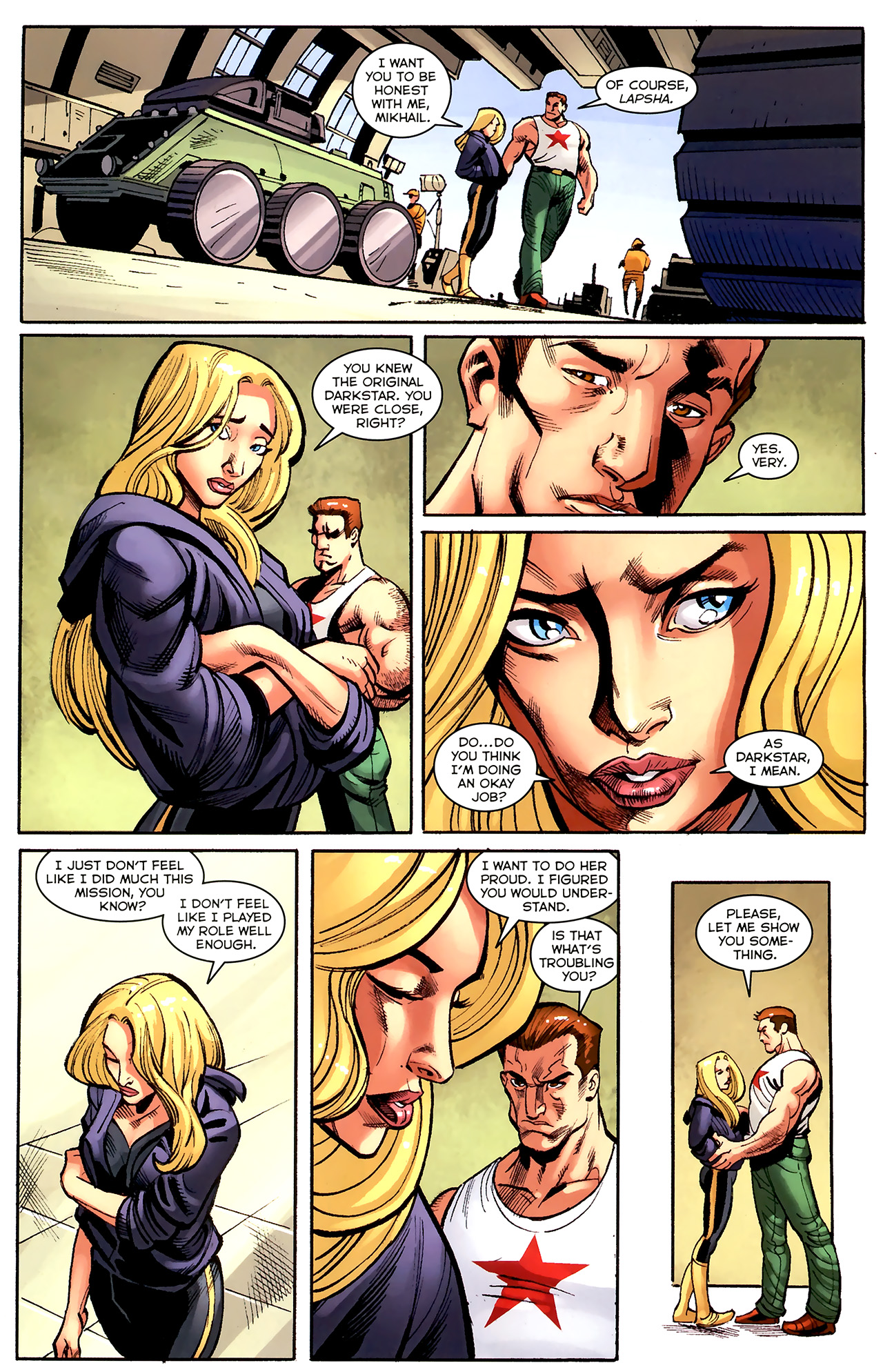 Read online Darkstar & The Winter Guard comic -  Issue #1 - 13