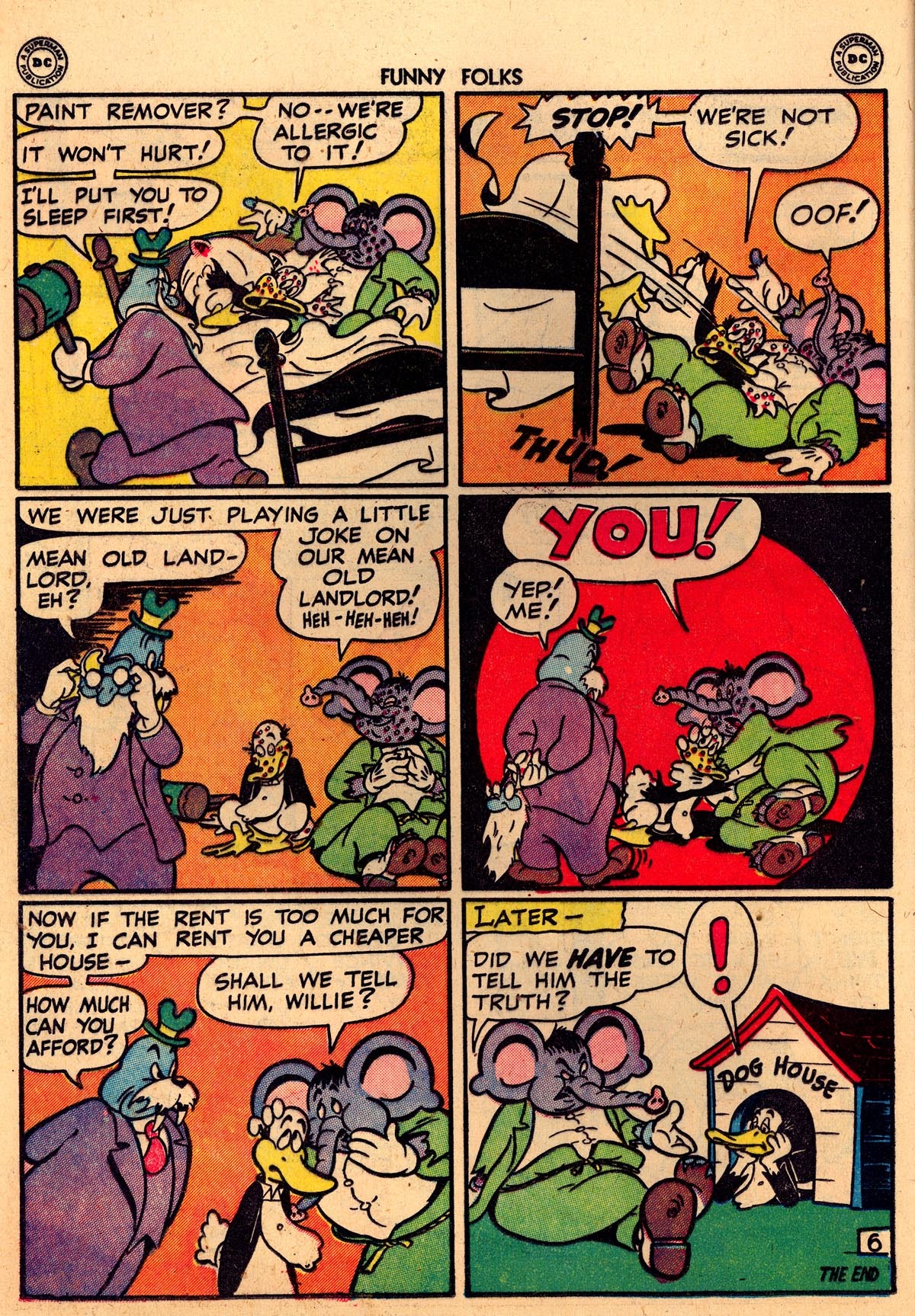 Read online Funny Folks comic -  Issue #8 - 16