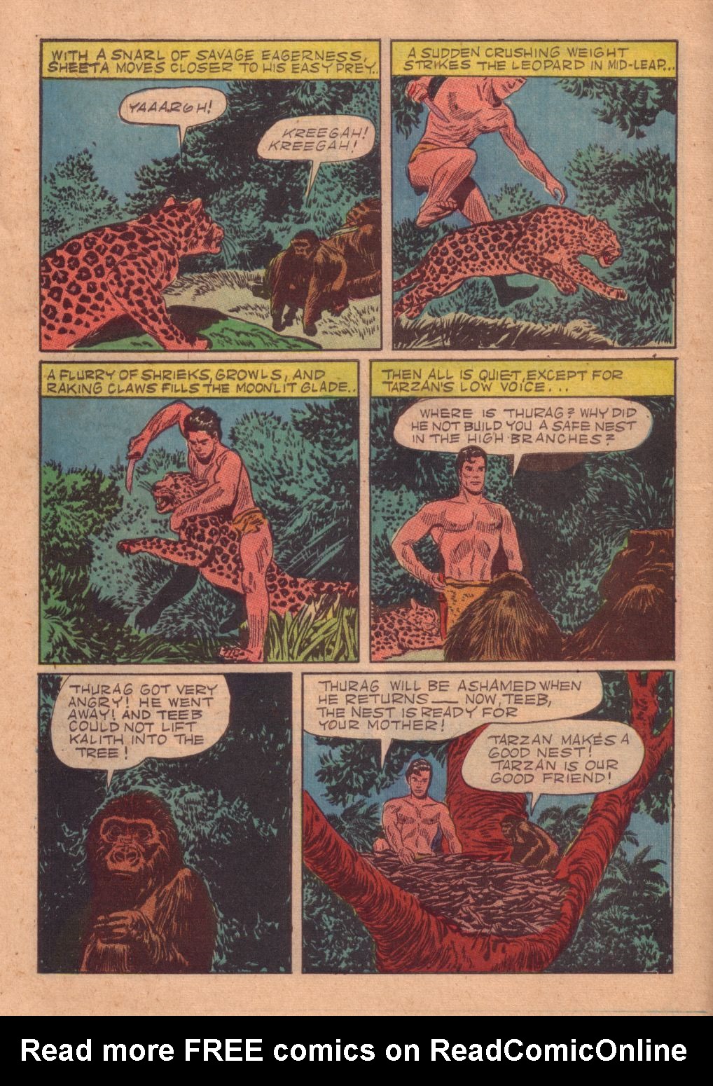 Read online Tarzan (1948) comic -  Issue #27 - 10