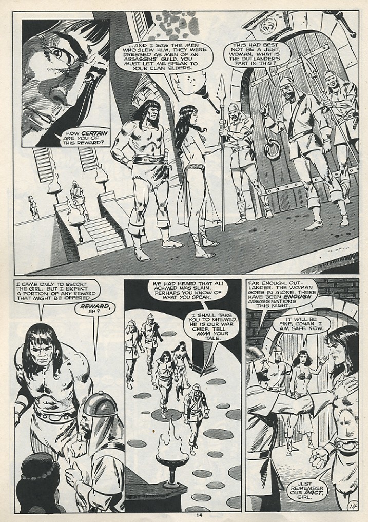 Read online The Savage Sword Of Conan comic -  Issue #177 - 16
