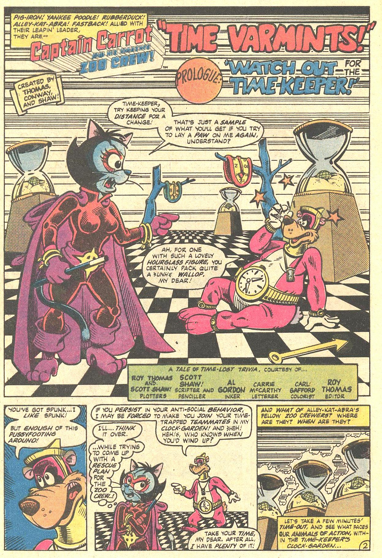Read online Captain Carrot and His Amazing Zoo Crew! comic -  Issue #9 - 3