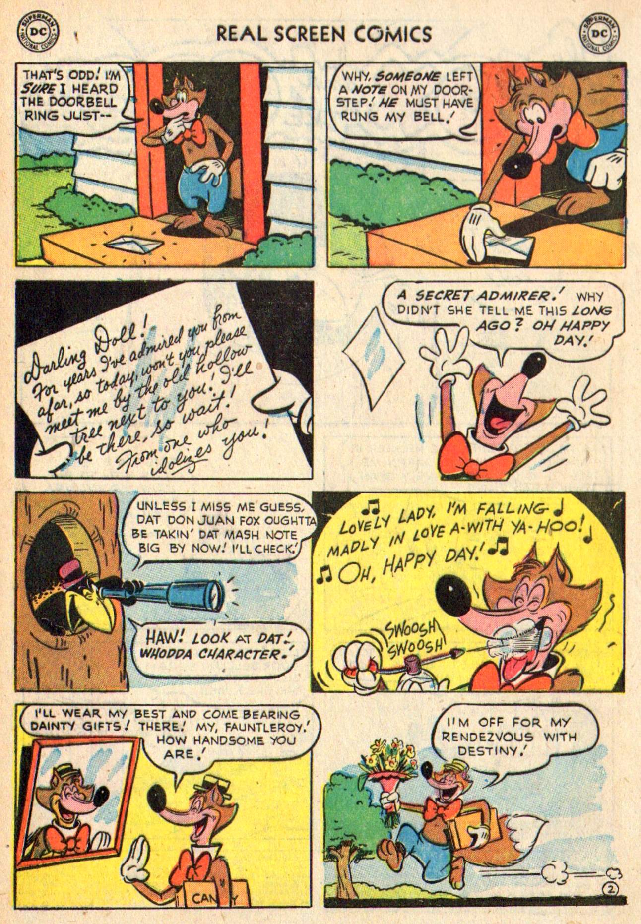 Read online Real Screen Comics comic -  Issue #60 - 4