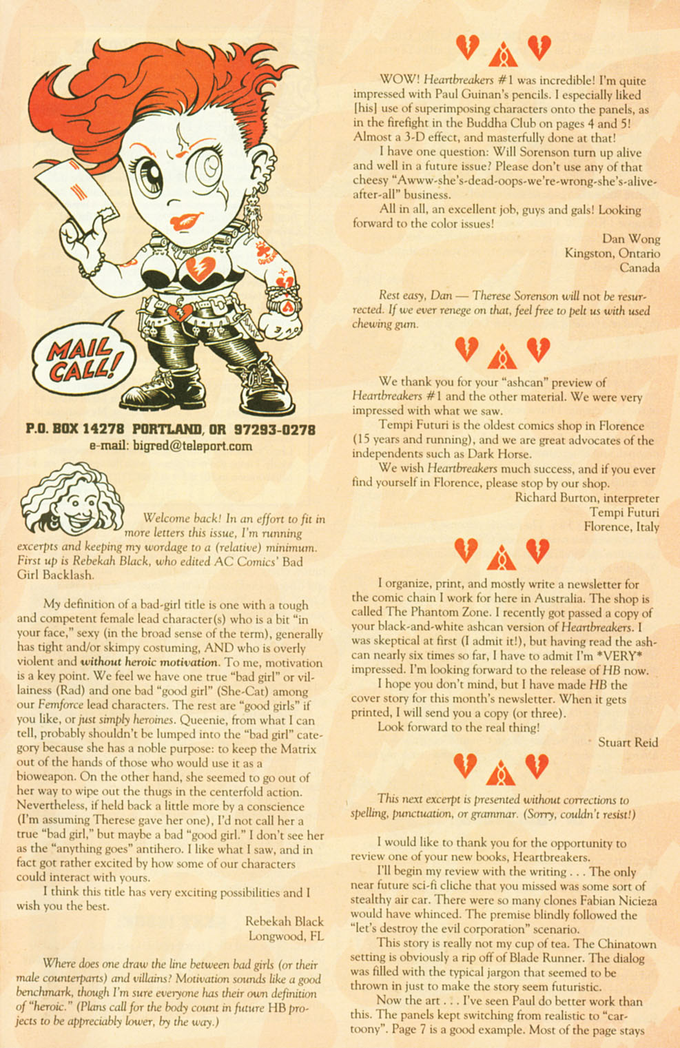 Read online Heartbreakers comic -  Issue #3 - 26