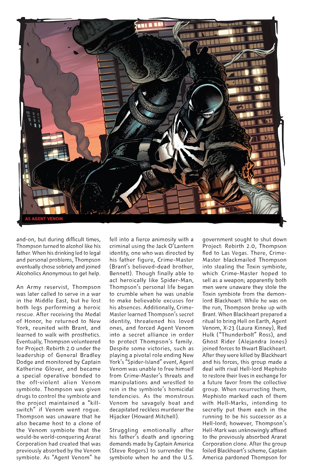 King In Black One-Shots issue Handbook - Page 6