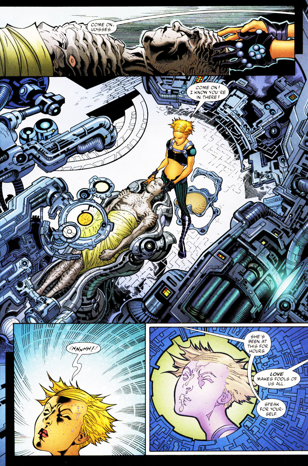 Read online The Human Race comic -  Issue #5 - 2