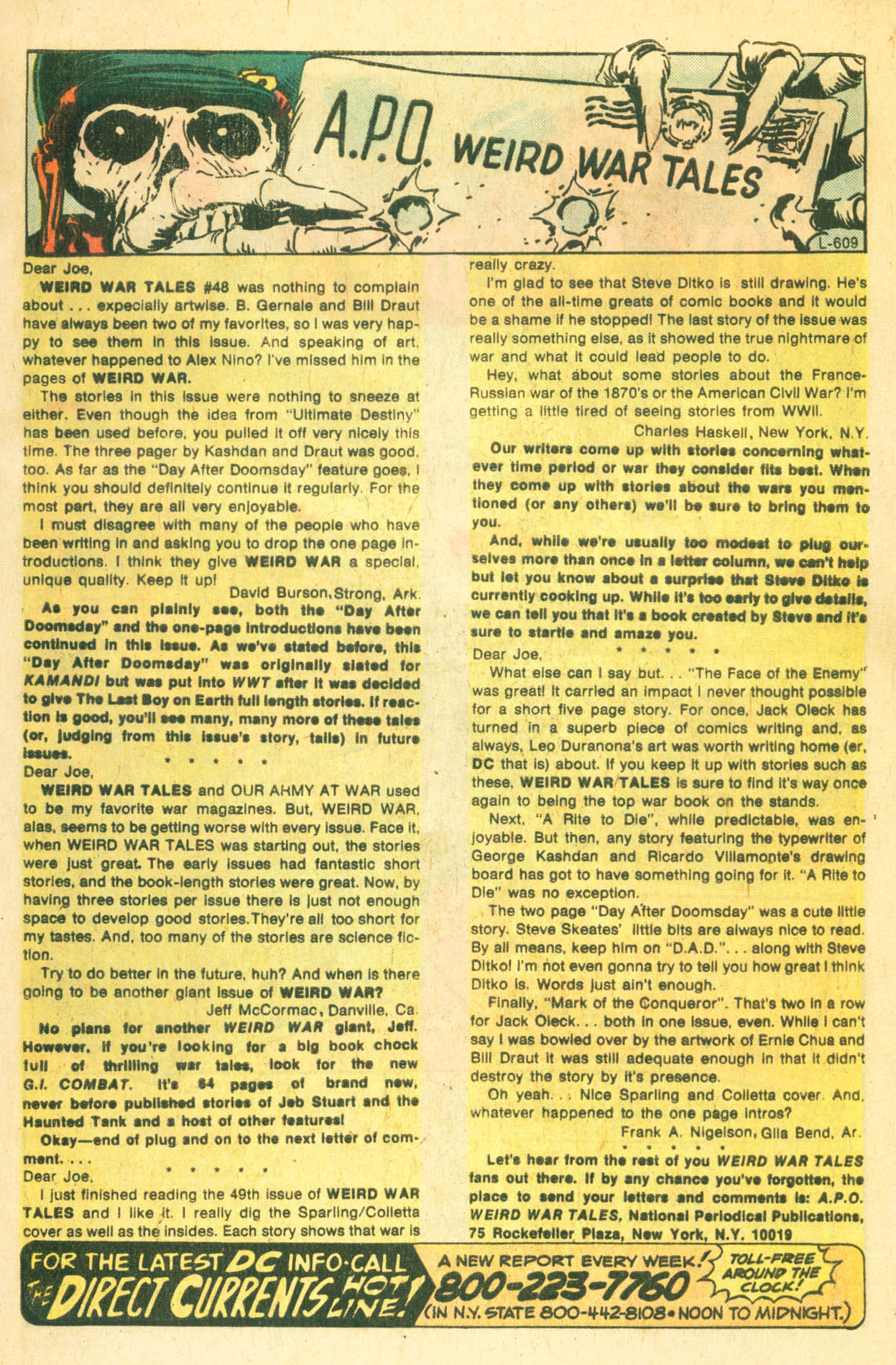 Read online Weird War Tales (1971) comic -  Issue #52 - 33
