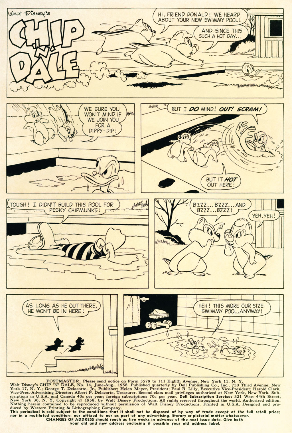 Read online Walt Disney's Chip 'N' Dale comic -  Issue #14 - 2