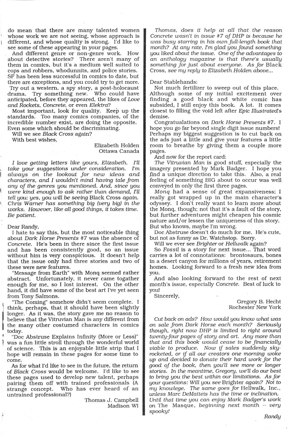 Read online Dark Horse Presents (1986) comic -  Issue #9 - 14