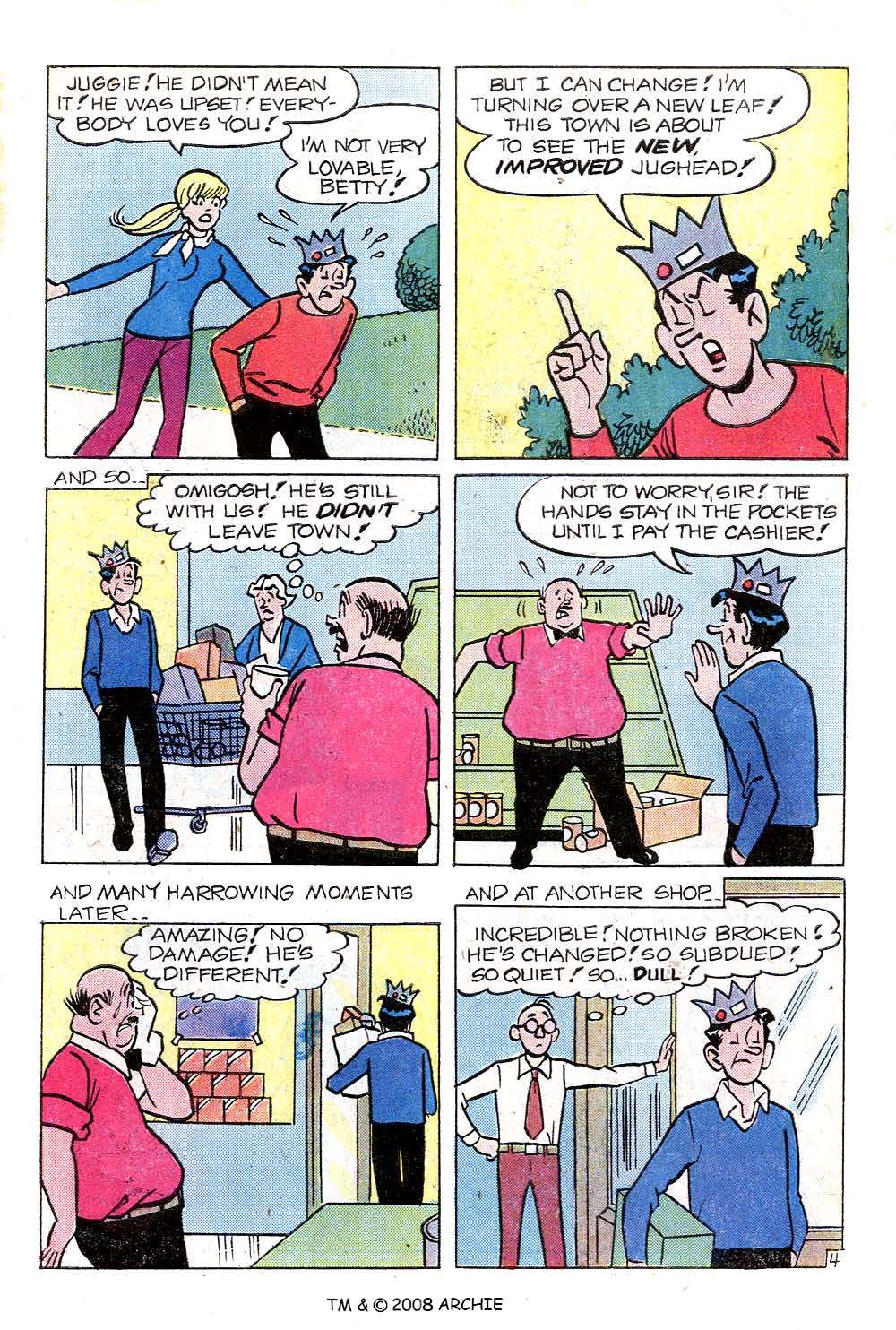Read online Jughead (1965) comic -  Issue #291 - 6