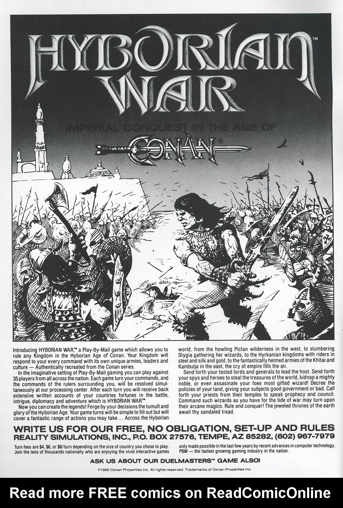 Read online The Savage Sword Of Conan comic -  Issue #118 - 2