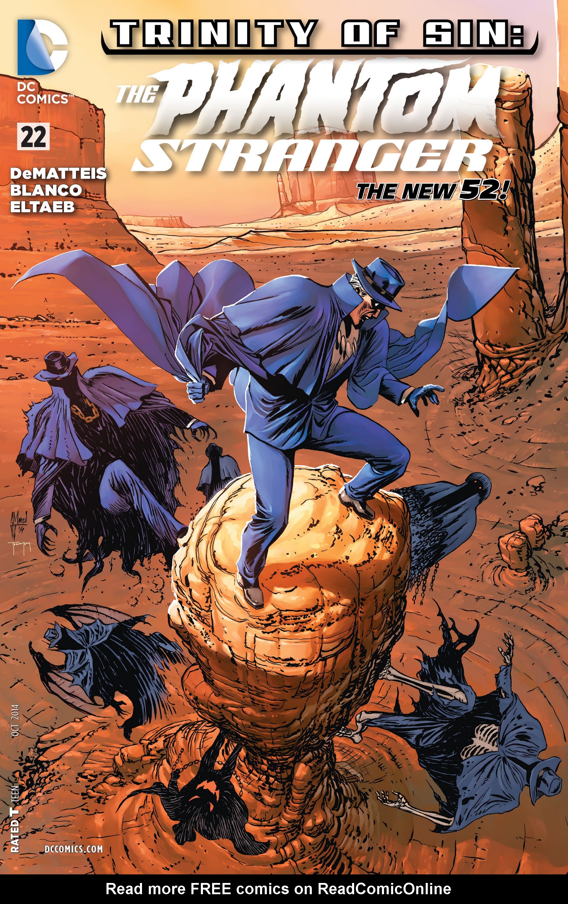 Read online Trinity of Sin: The Phantom Stranger comic -  Issue #22 - 1