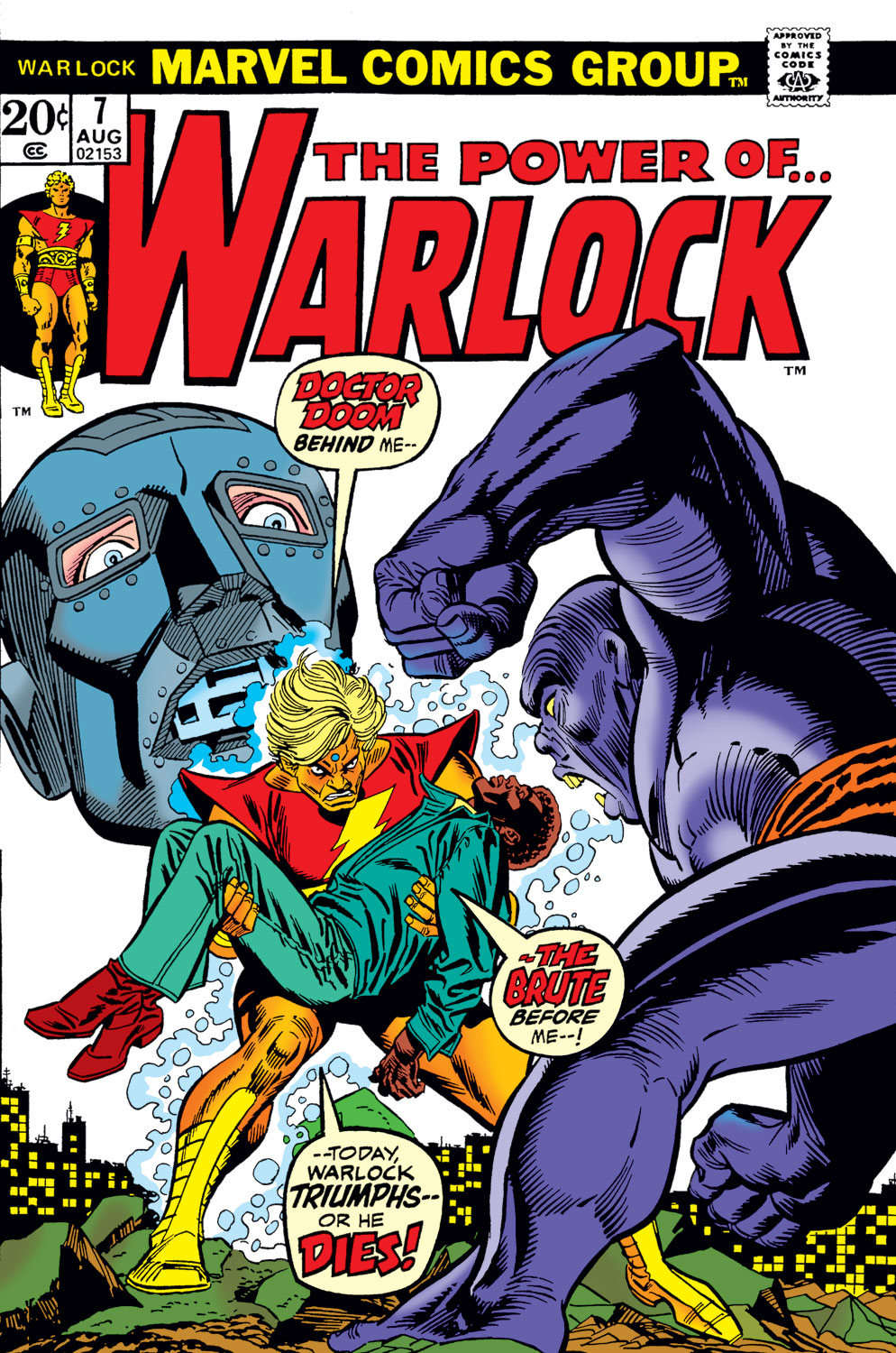 Read online Warlock (1972) comic -  Issue #7 - 1