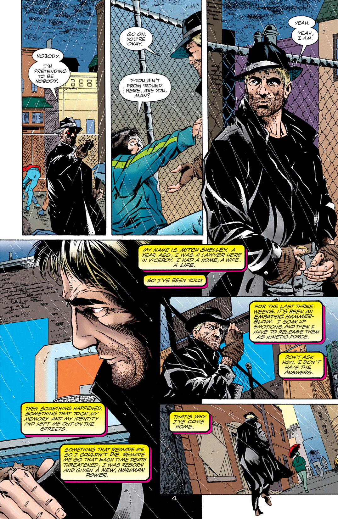 Read online Resurrection Man (1997) comic -  Issue #3 - 5