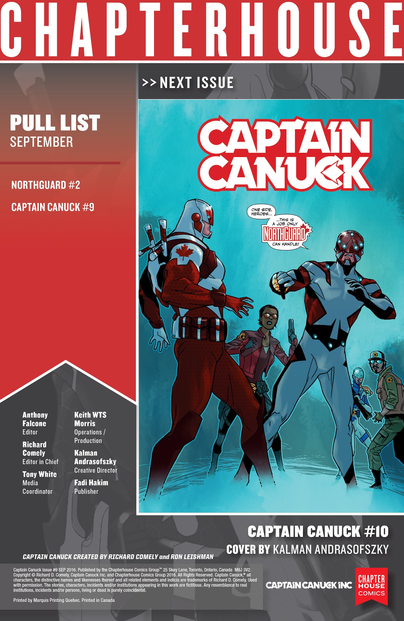 Read online Captain Canuck (2015) comic -  Issue #9 - 23