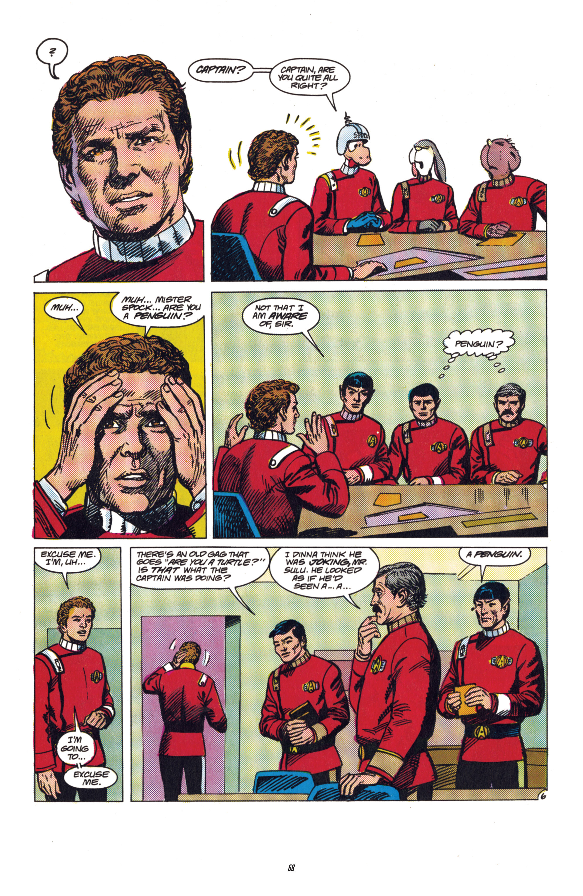 Read online Star Trek Classics comic -  Issue #5 - 67