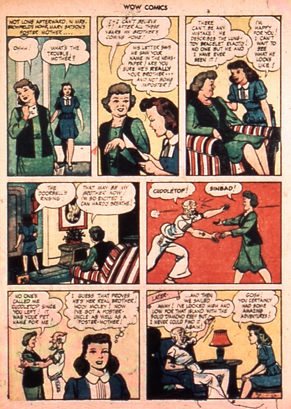 Read online Wow Comics comic -  Issue #47 - 5