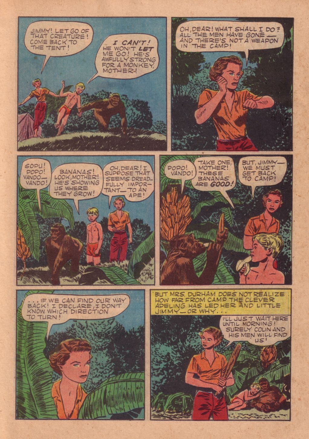 Read online Tarzan (1948) comic -  Issue #27 - 15