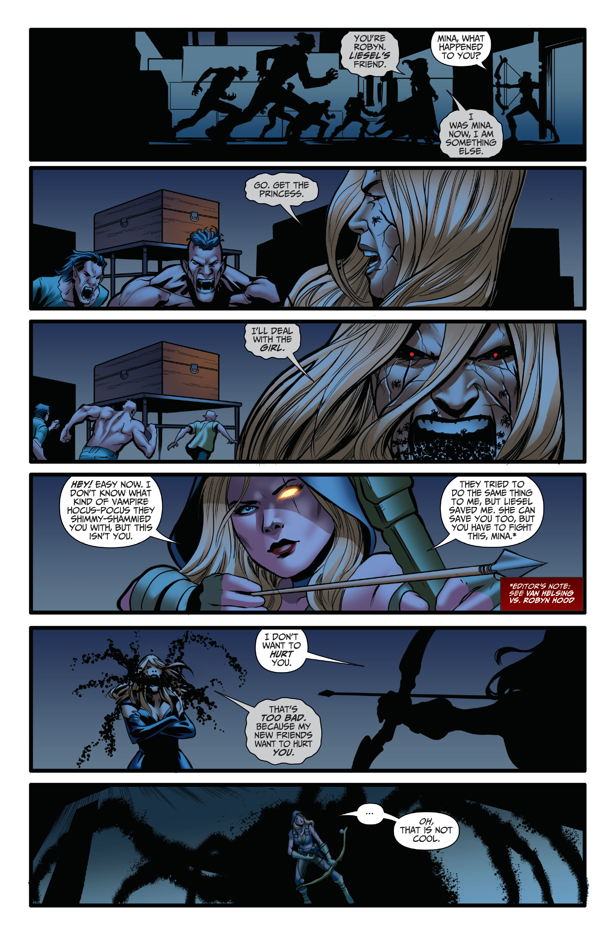 Read online Van Helsing vs The League of Monsters comic -  Issue #1 - 18
