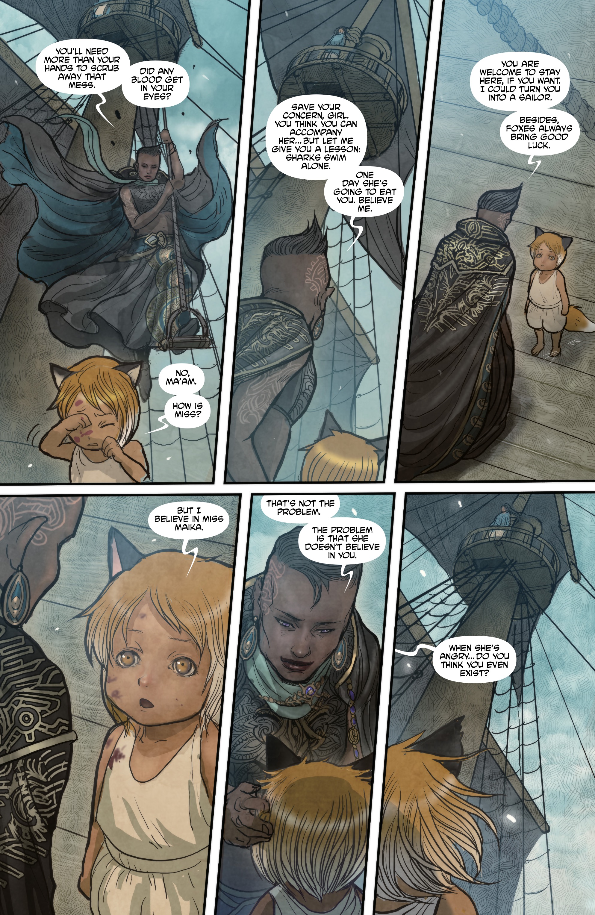 Read online Monstress comic -  Issue #8 - 10