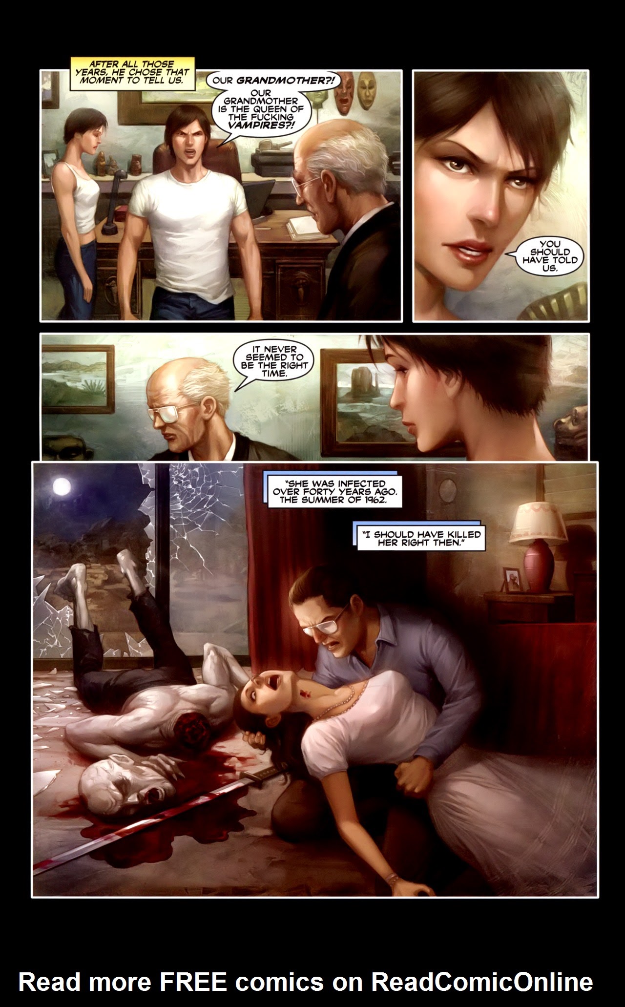 Read online FVZA: Federal Vampire and Zombie Agency comic -  Issue #3 - 12