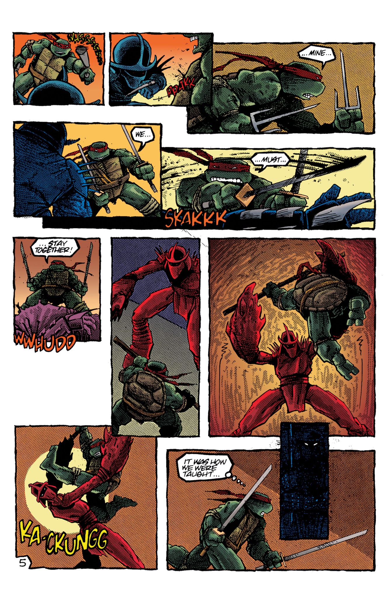 Read online Teenage Mutant Ninja Turtles Color Classics (2013) comic -  Issue #7 - 7