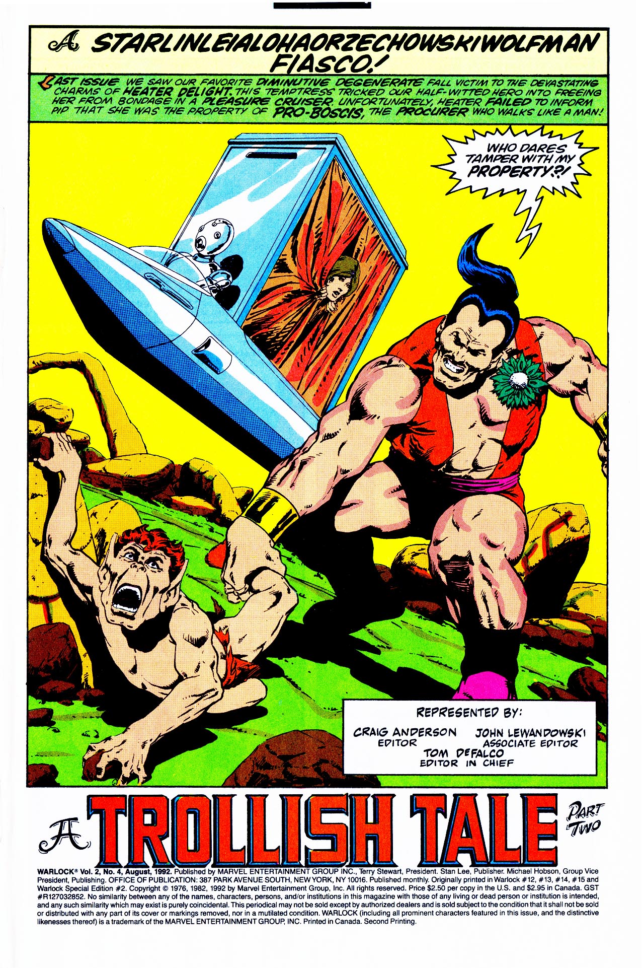 Read online Warlock (1992) comic -  Issue #4 - 3