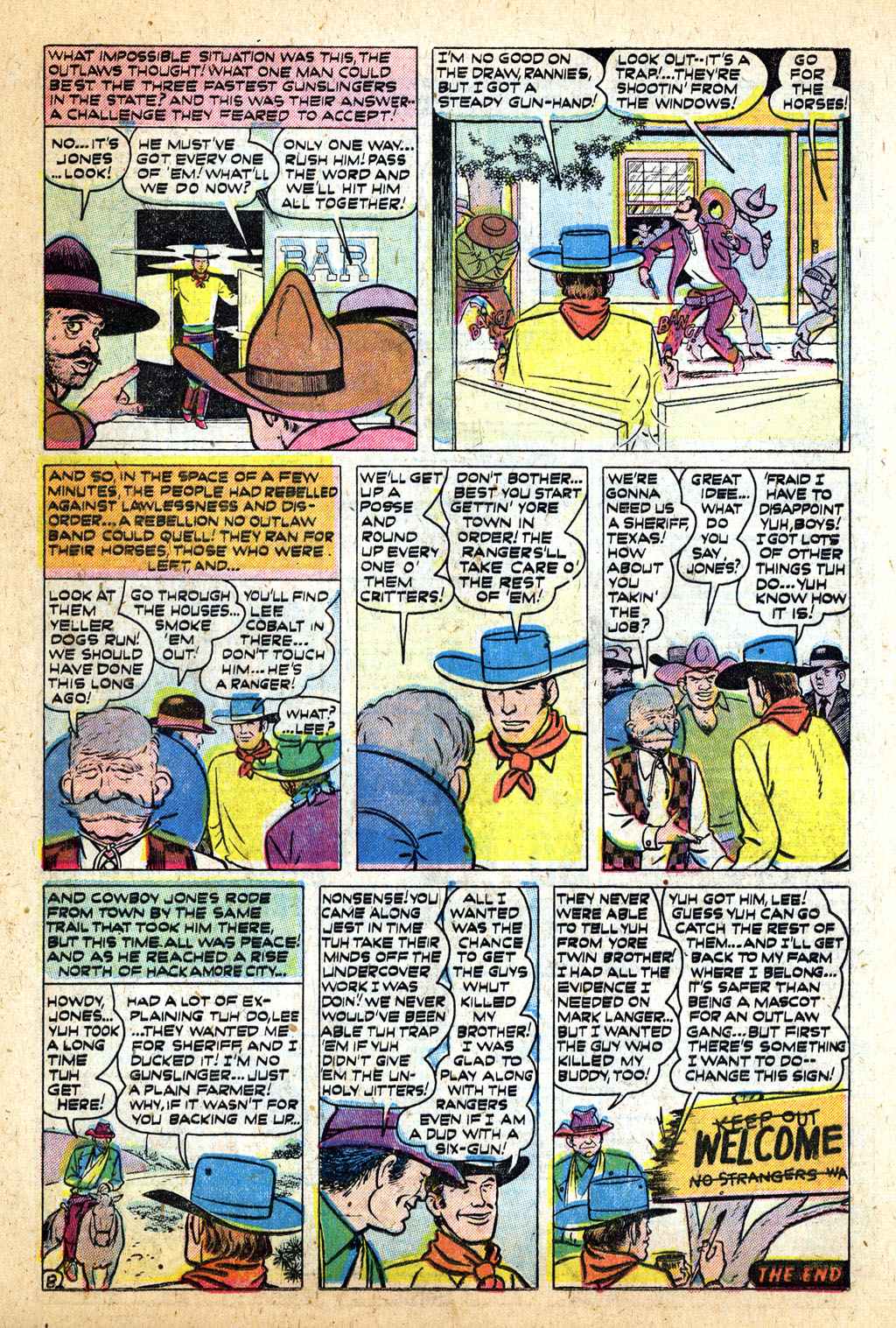 Read online Western Outlaws and Sheriffs comic -  Issue #62 - 19