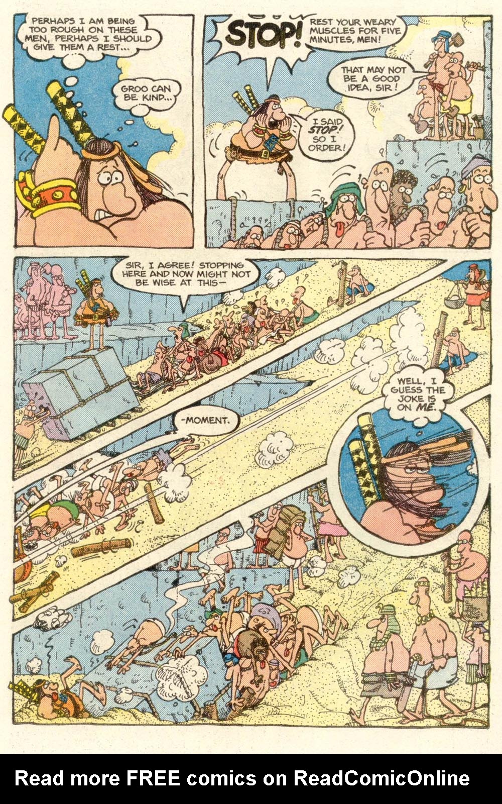 Read online Sergio Aragonés Groo the Wanderer comic -  Issue #14 - 9