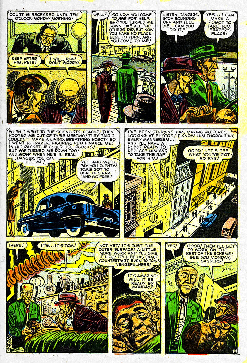 Read online Uncanny Tales comic -  Issue #19 - 21