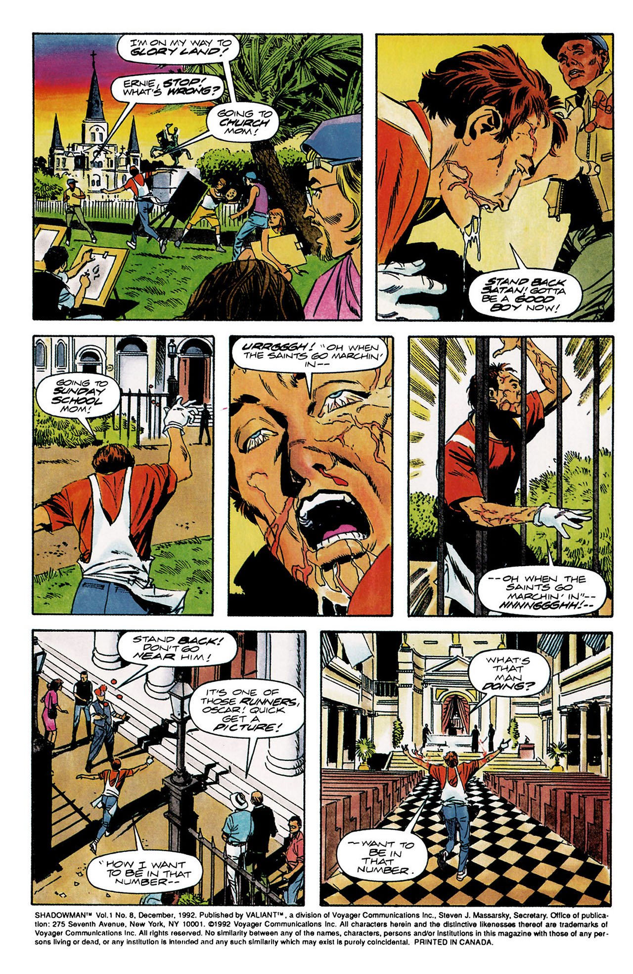 Read online Shadowman (1992) comic -  Issue #8 - 3