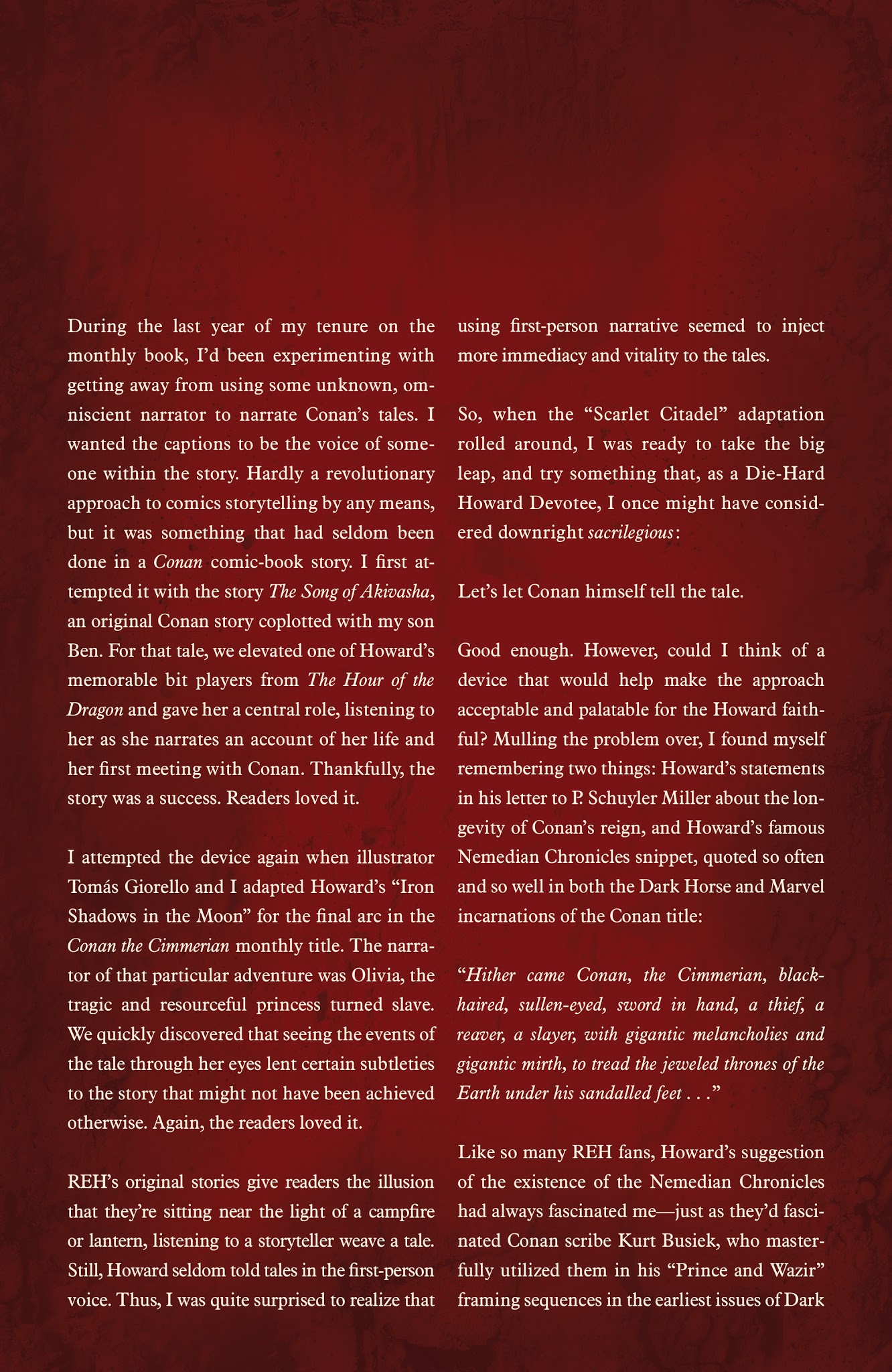 Read online King Conan: The Scarlet Citadel comic -  Issue # TPB - 8