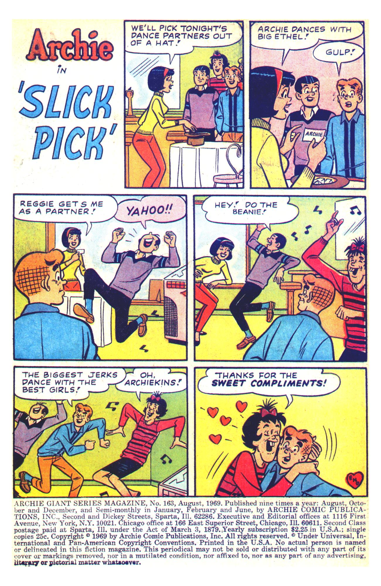 Read online Archie Giant Series Magazine comic -  Issue #163 - 3