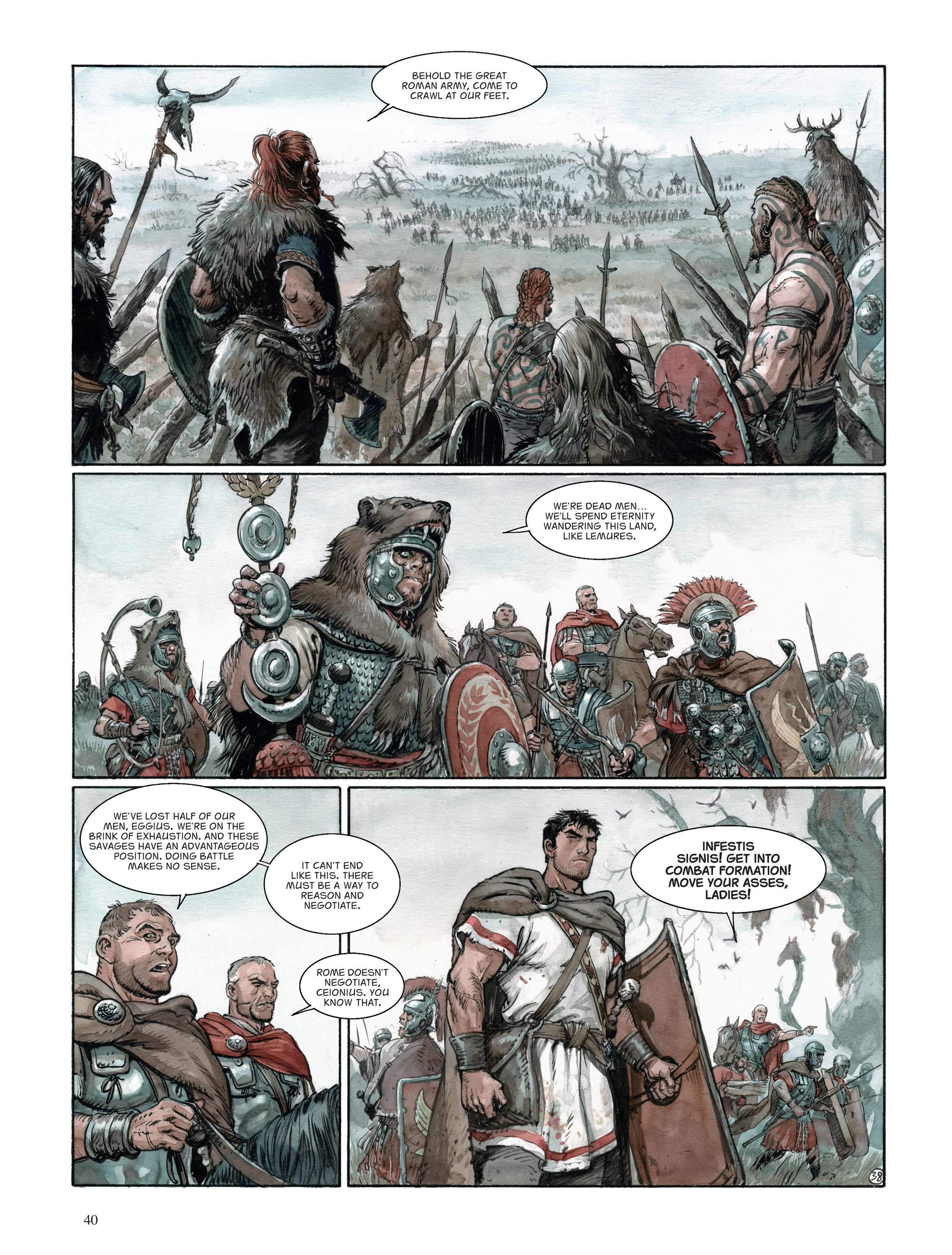 Read online The Eagles of Rome comic -  Issue # TPB 5 - 41