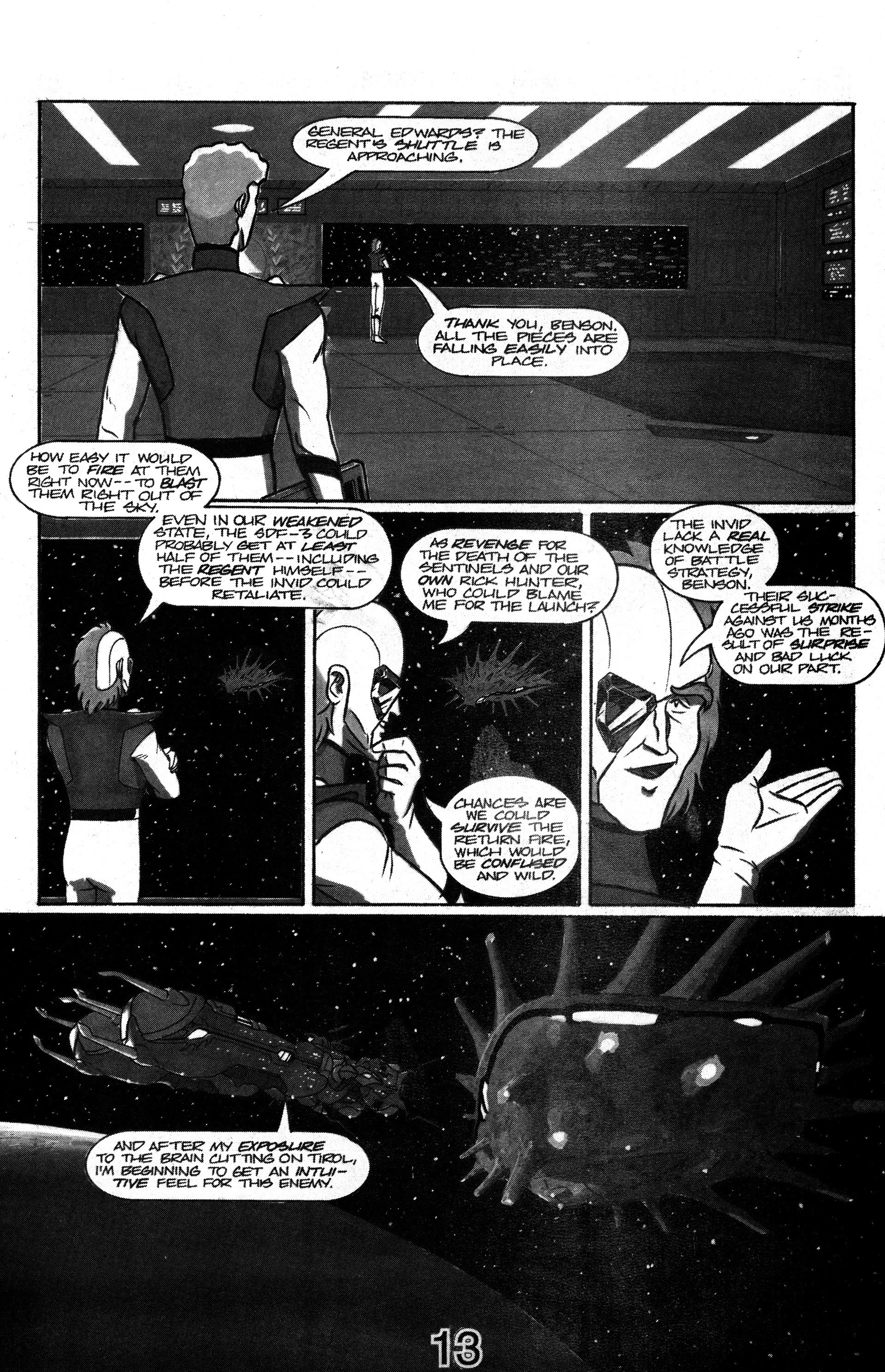 Read online Robotech II: The Sentinels - Book III - The Untold Story comic -  Issue # Full - 15