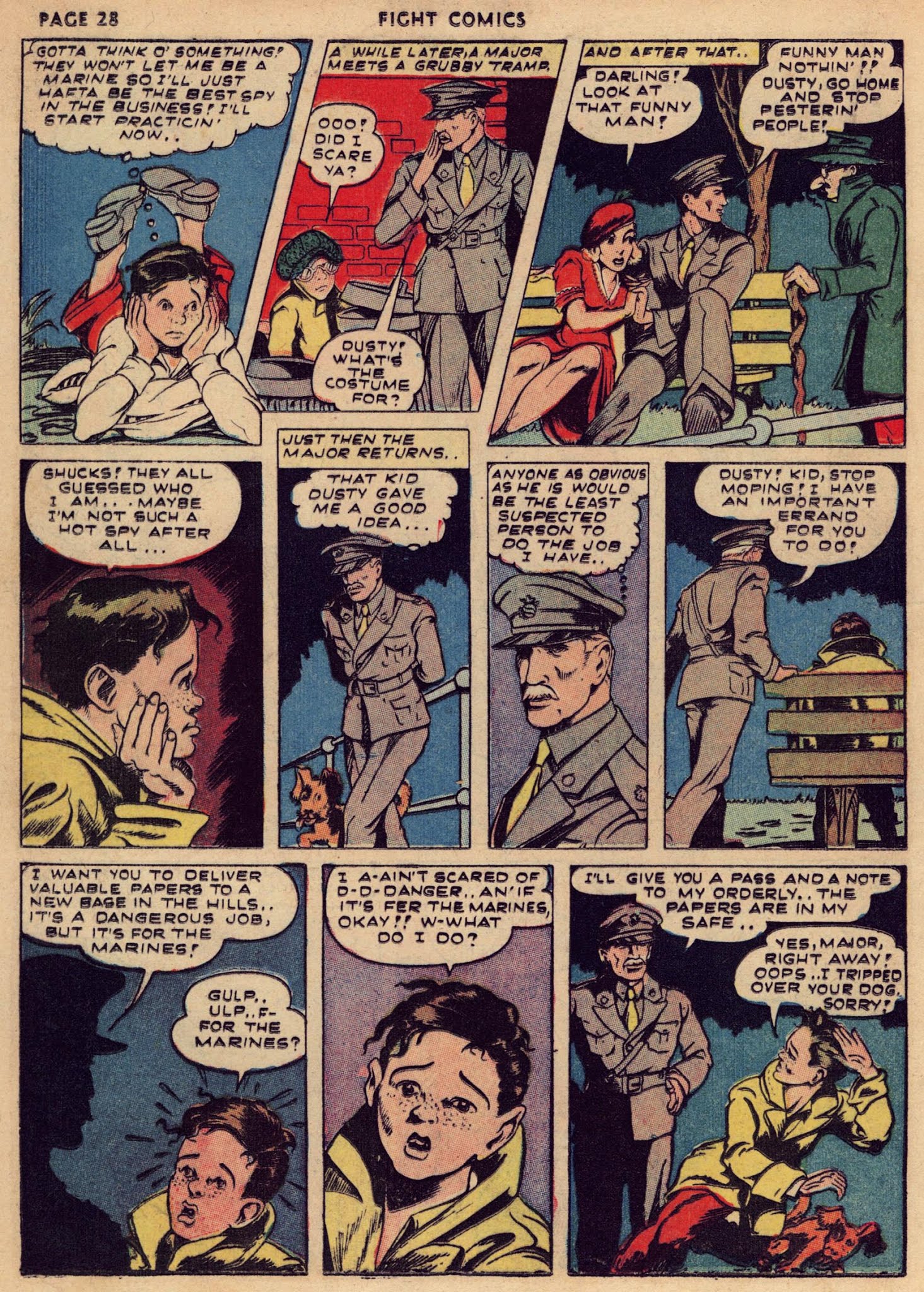 Read online Fight Comics comic -  Issue #24 - 30