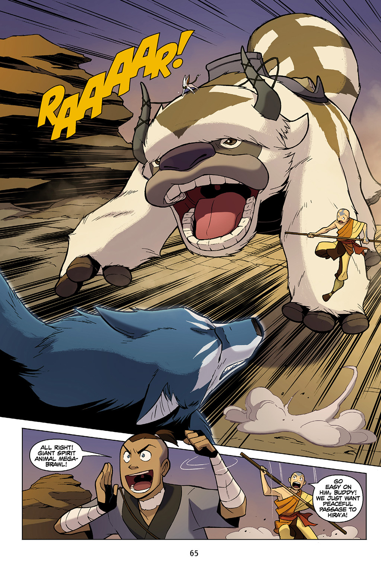 Read online Nickelodeon Avatar: The Last Airbender - The Search comic -  Issue # Part 1 - 66