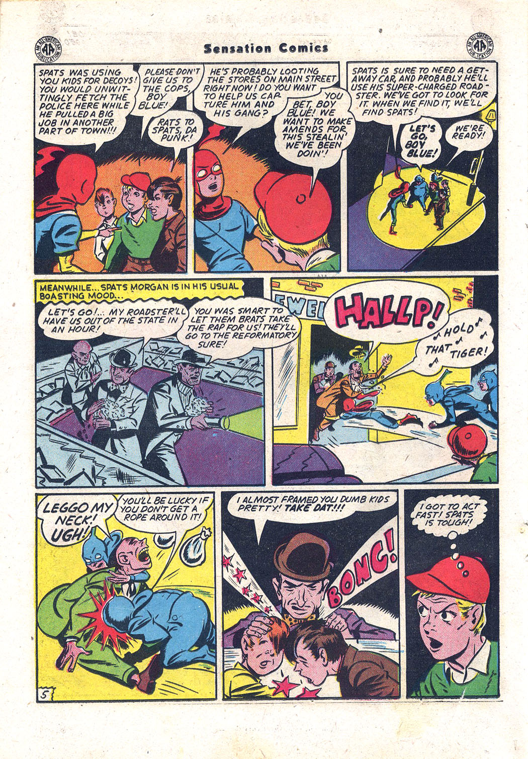 Read online Sensation (Mystery) Comics comic -  Issue #43 - 19