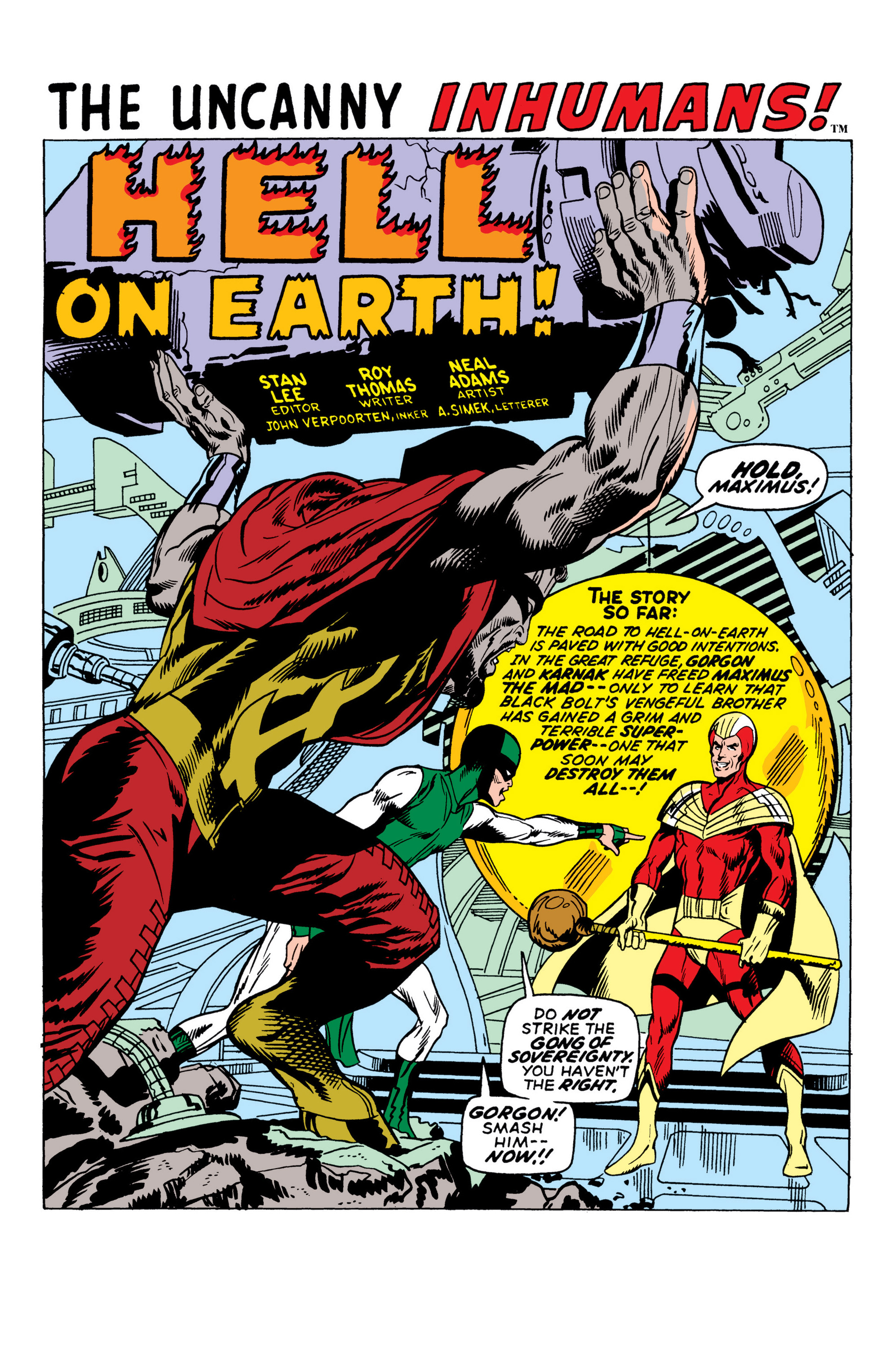 Read online Marvel Masterworks: The Inhumans comic -  Issue # TPB 1 (Part 2) - 25