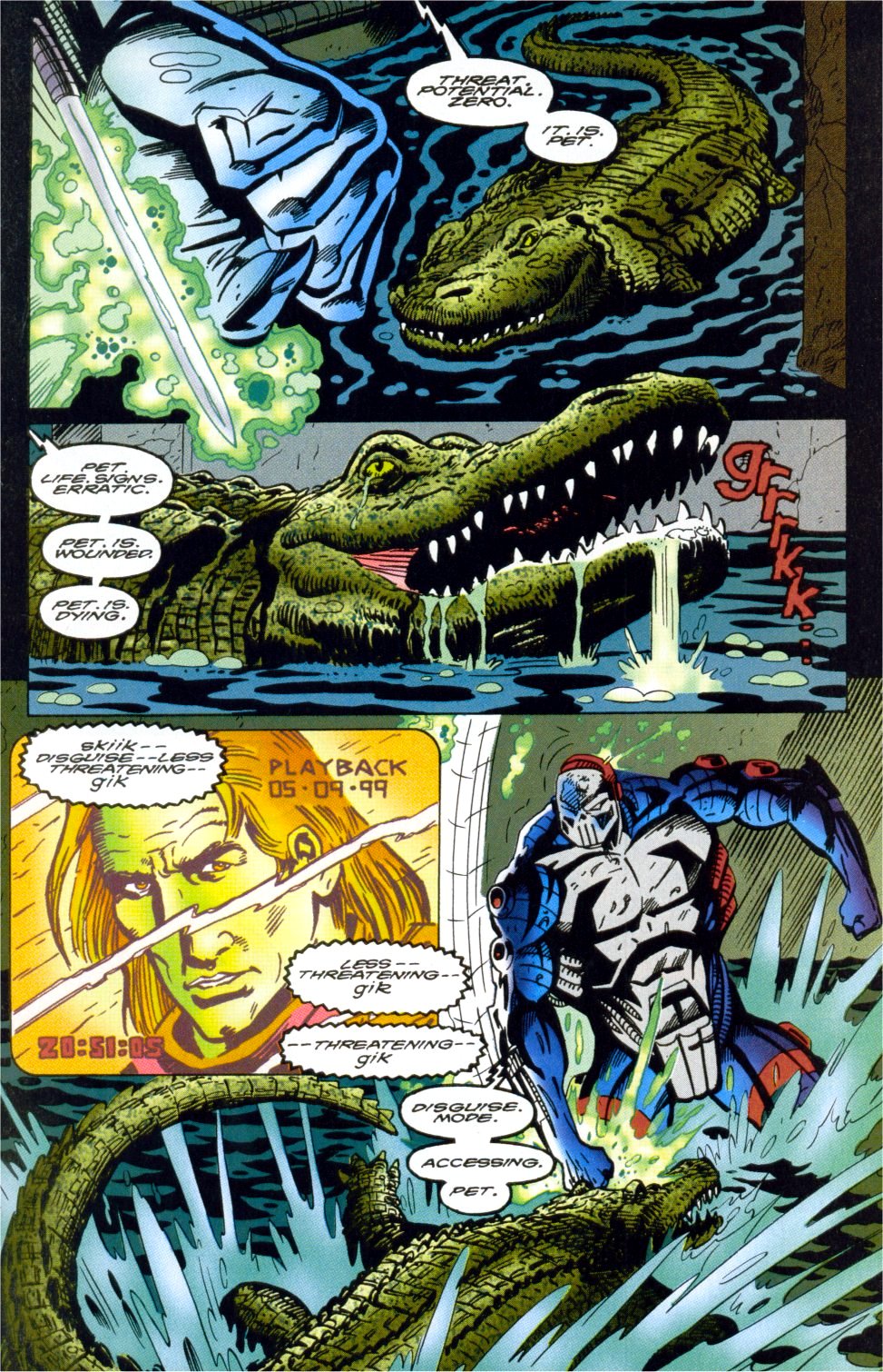 Read online Punisher 2099 comic -  Issue #31 - 19