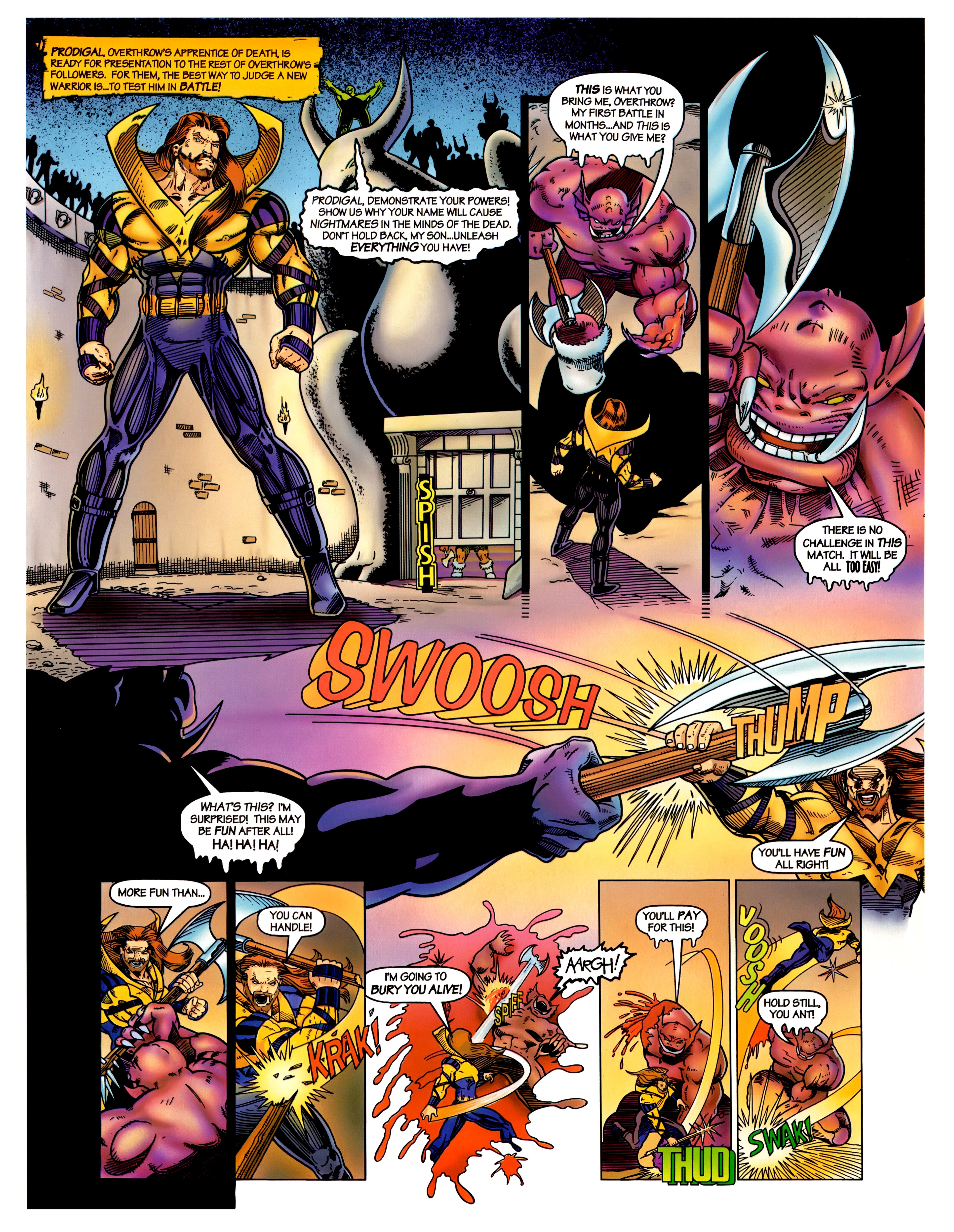 Read online Bloodfire comic -  Issue #9 - 14