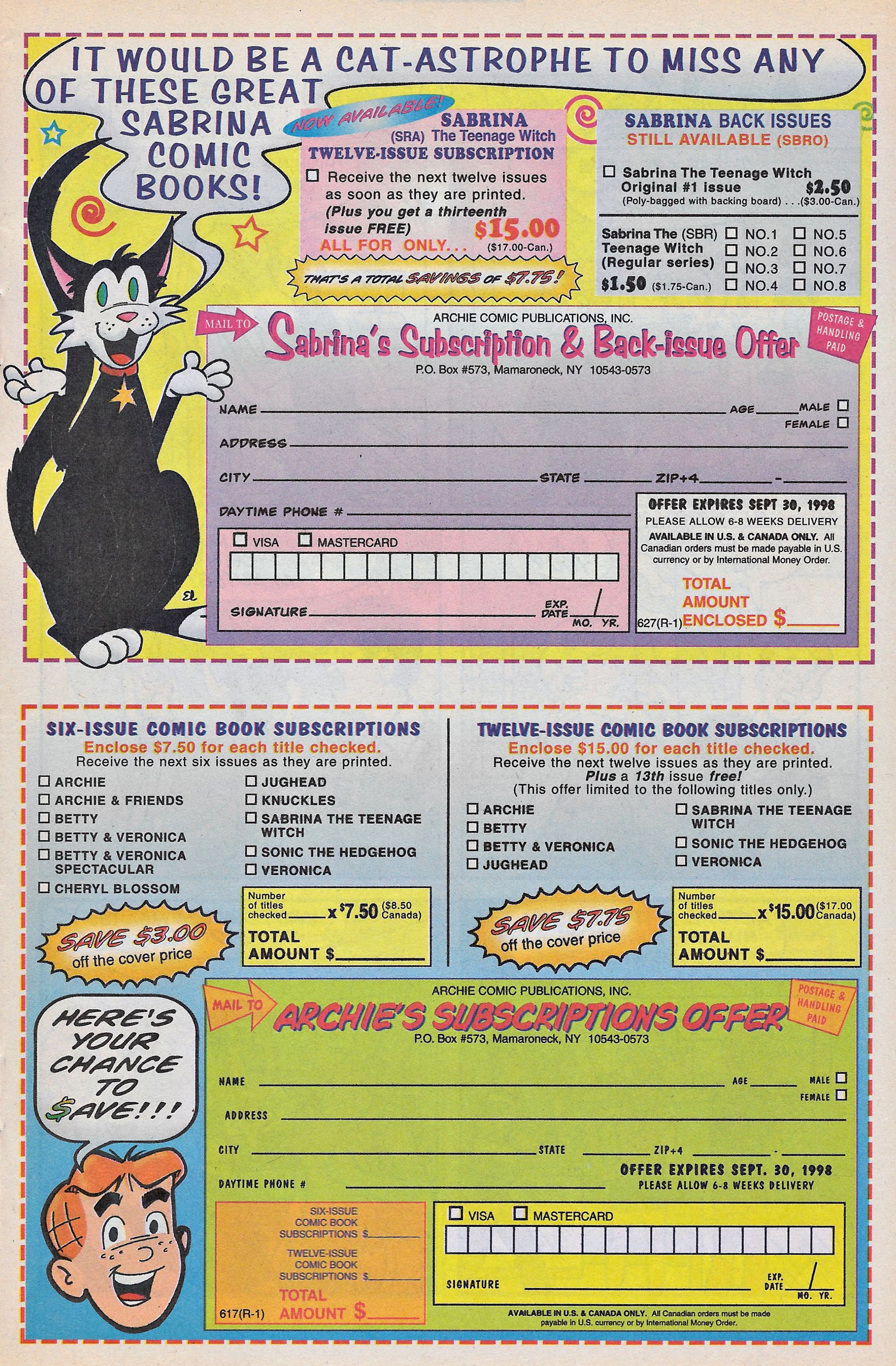 Read online Betty And Veronica: Summer Fun (1994) comic -  Issue #5 - 19