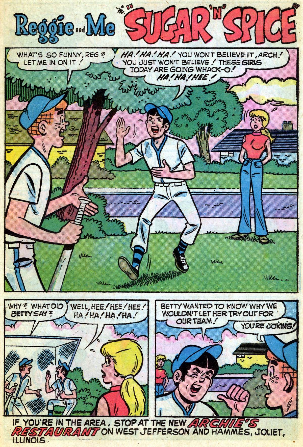 Read online Reggie and Me (1966) comic -  Issue #74 - 19