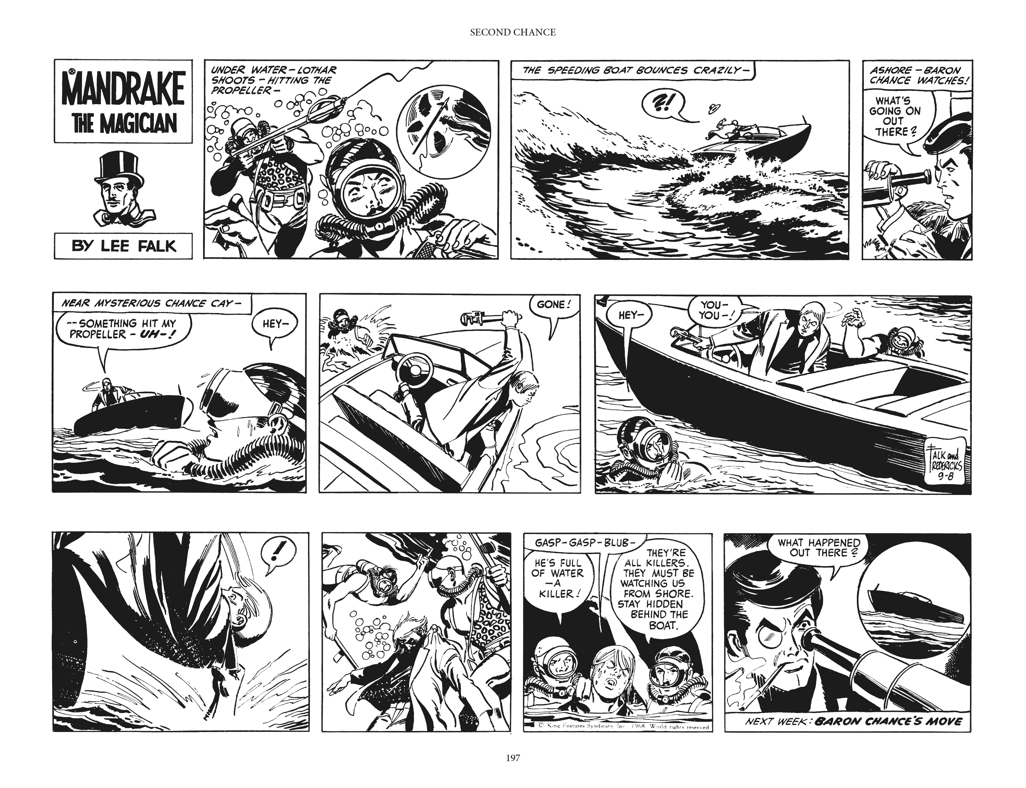 Read online Mandrake the Magician: The Fred Fredricks Sundays comic -  Issue # TPB (Part 2) - 98
