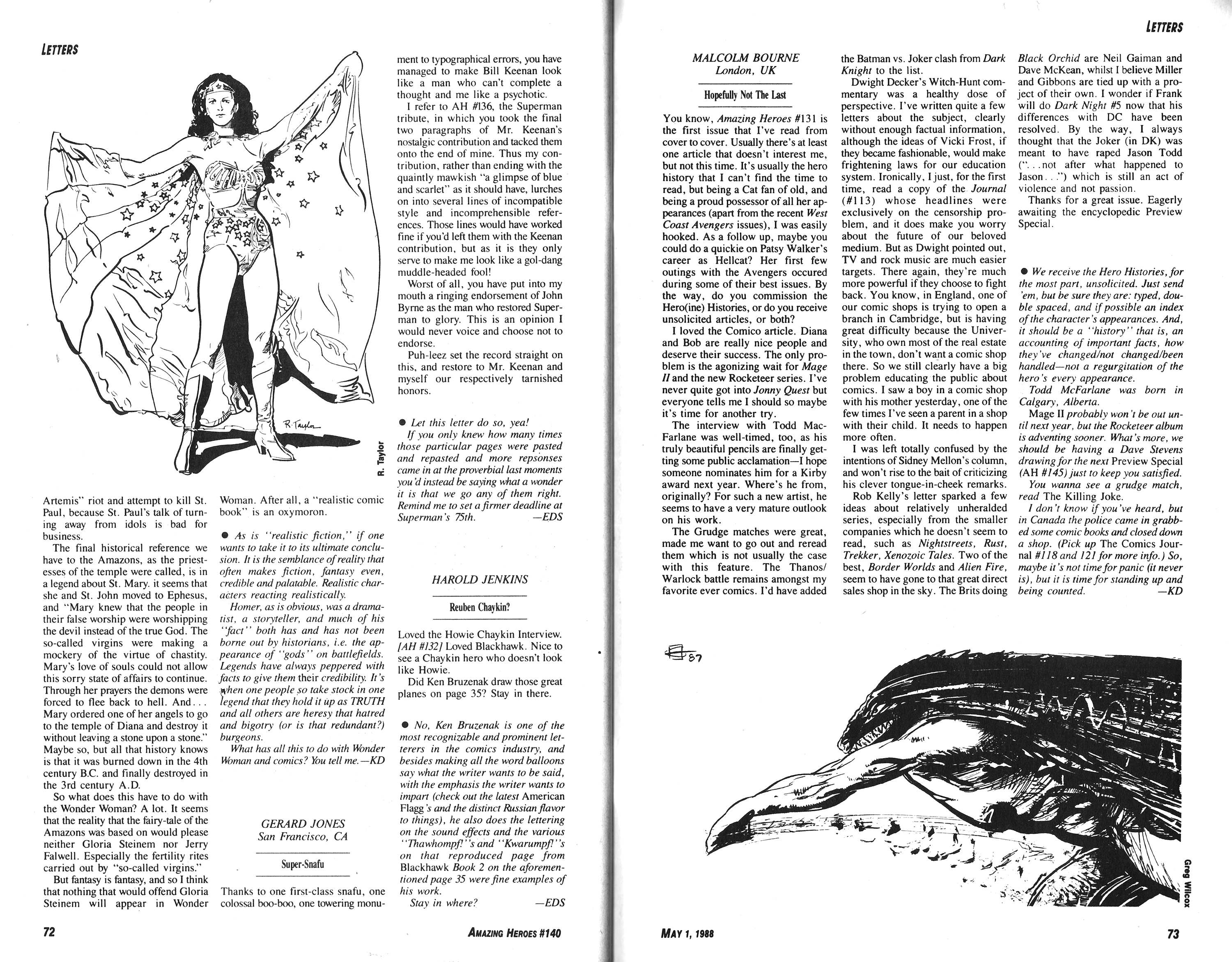 Read online Amazing Heroes comic -  Issue #140 - 37