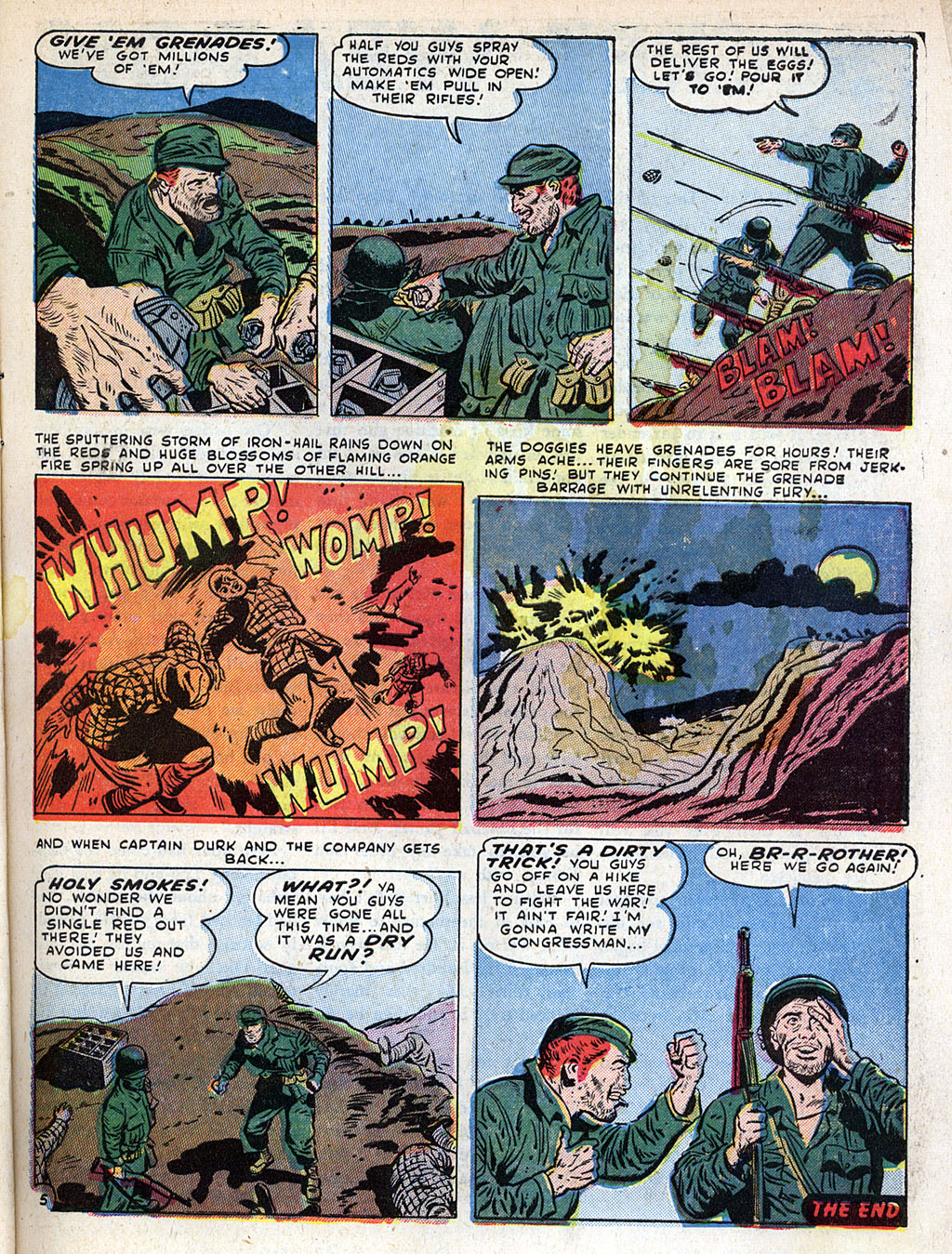 Read online War Action comic -  Issue #5 - 7