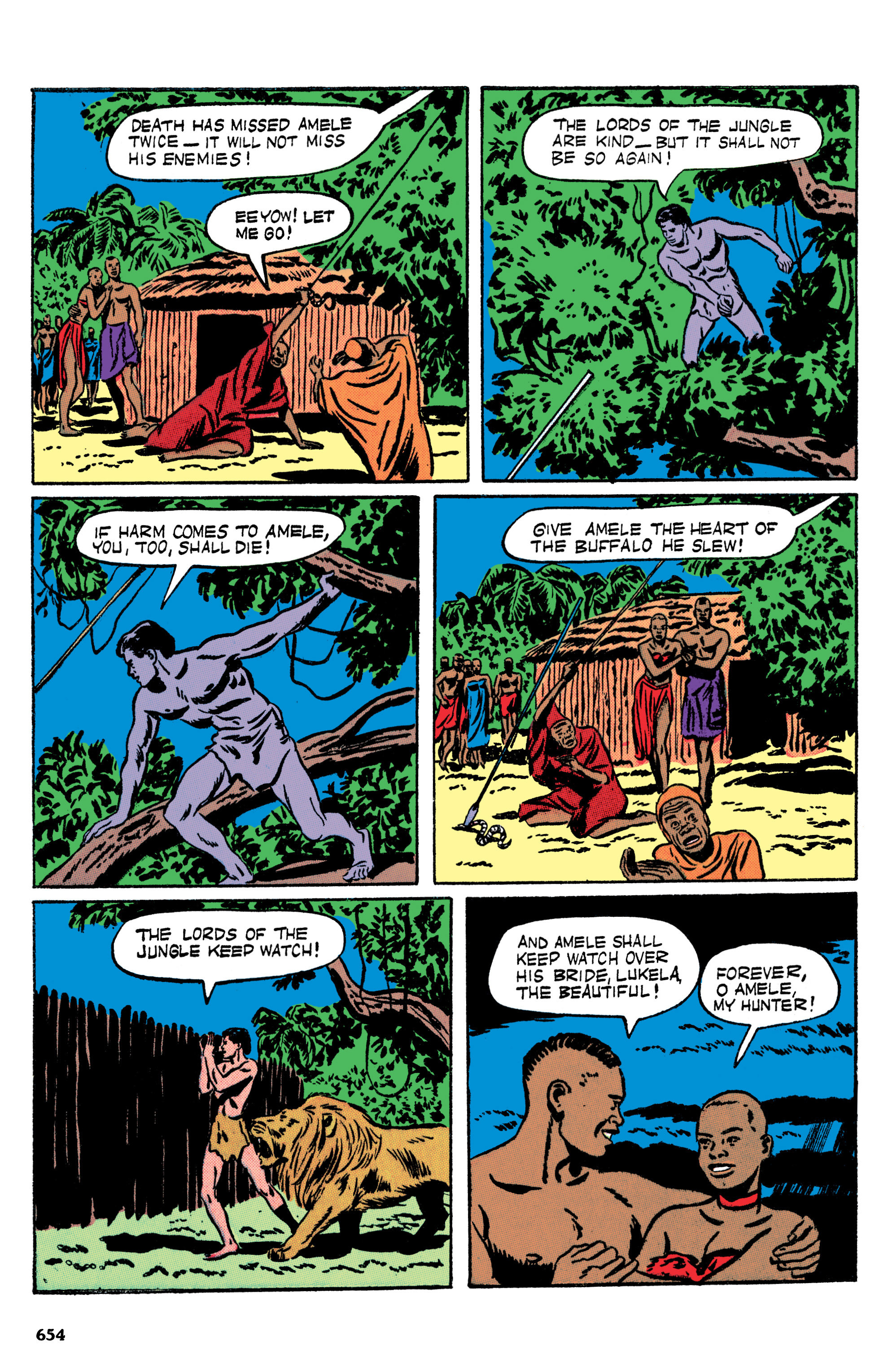 Read online Edgar Rice Burroughs Tarzan: The Jesse Marsh Years Omnibus comic -  Issue # TPB (Part 7) - 56