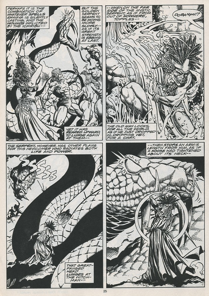 The Savage Sword Of Conan issue 215 - Page 27