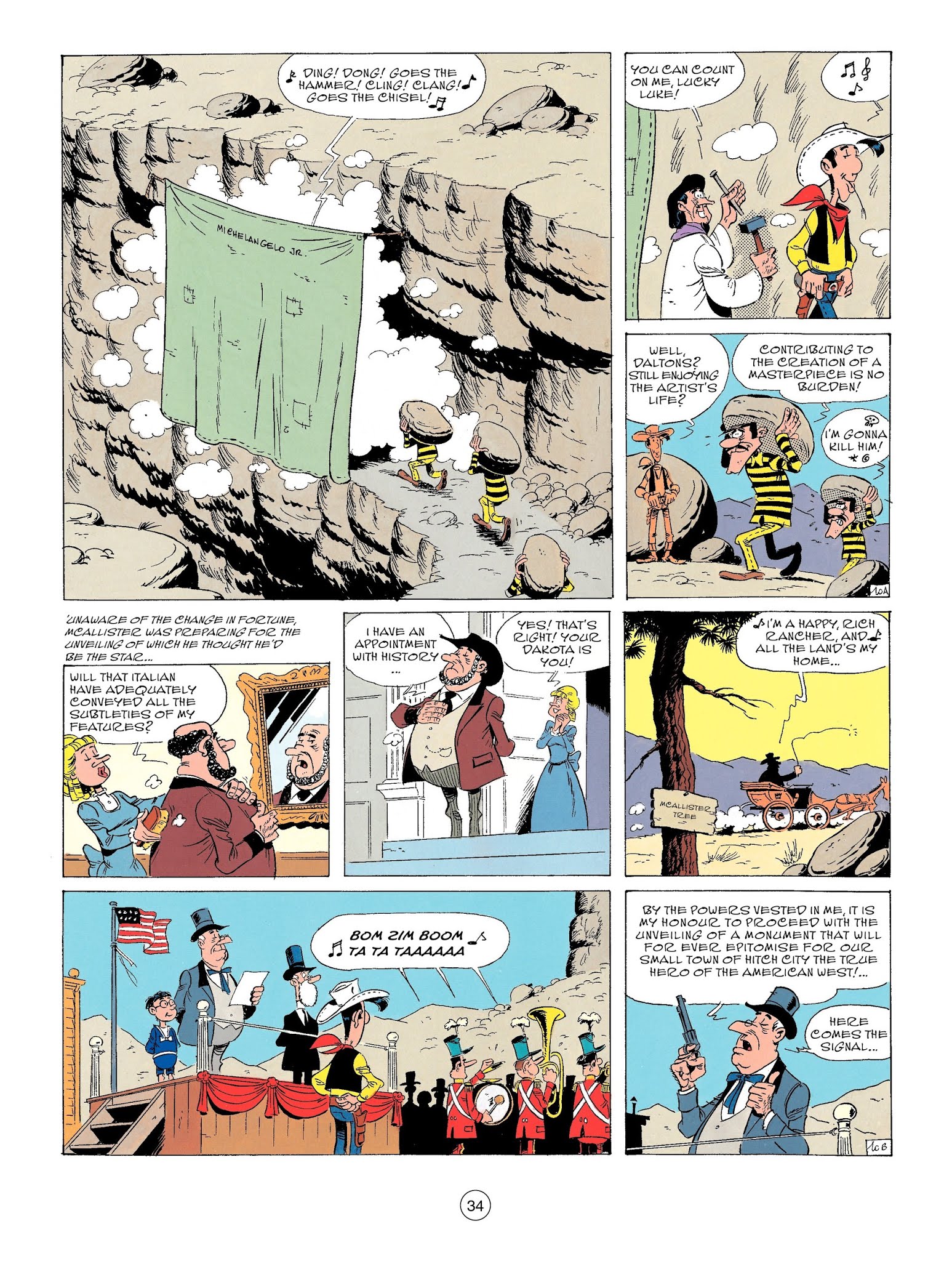 Read online A Lucky Luke Adventure comic -  Issue #62 - 36