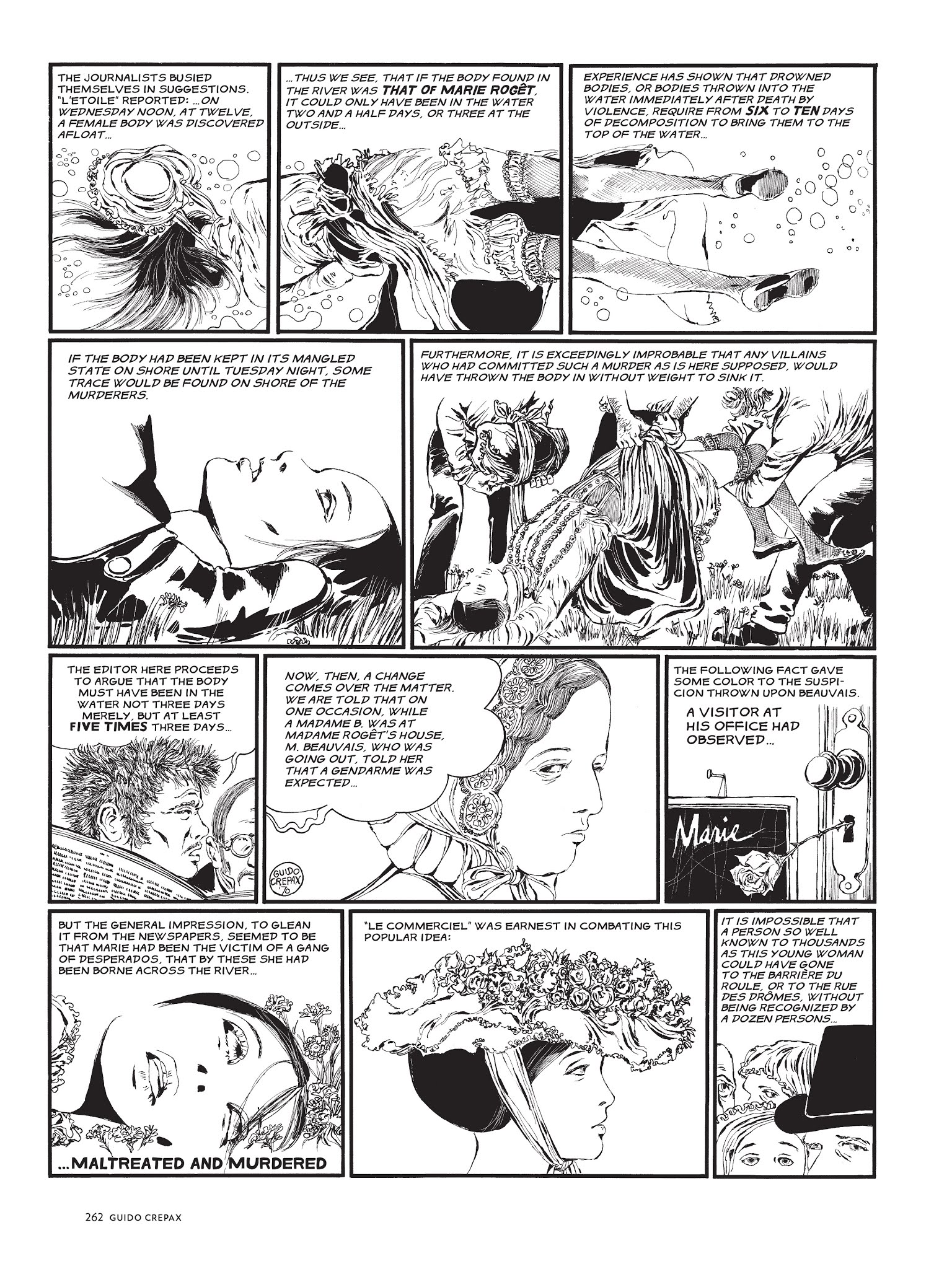Read online The Complete Crepax comic -  Issue # TPB 3 - 250